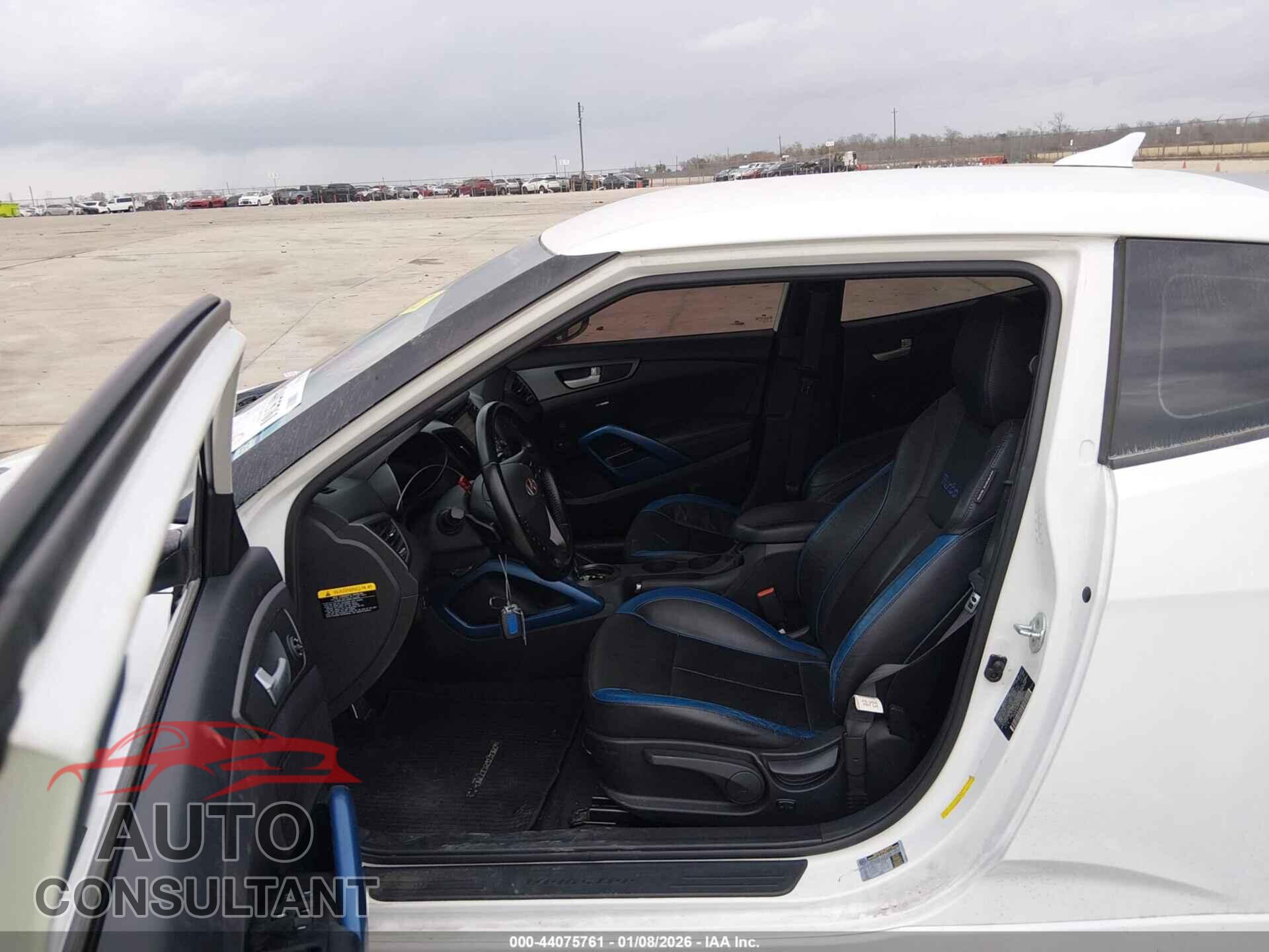 HYUNDAI VELOSTER 2014 - KMHTC6AE3EU206314