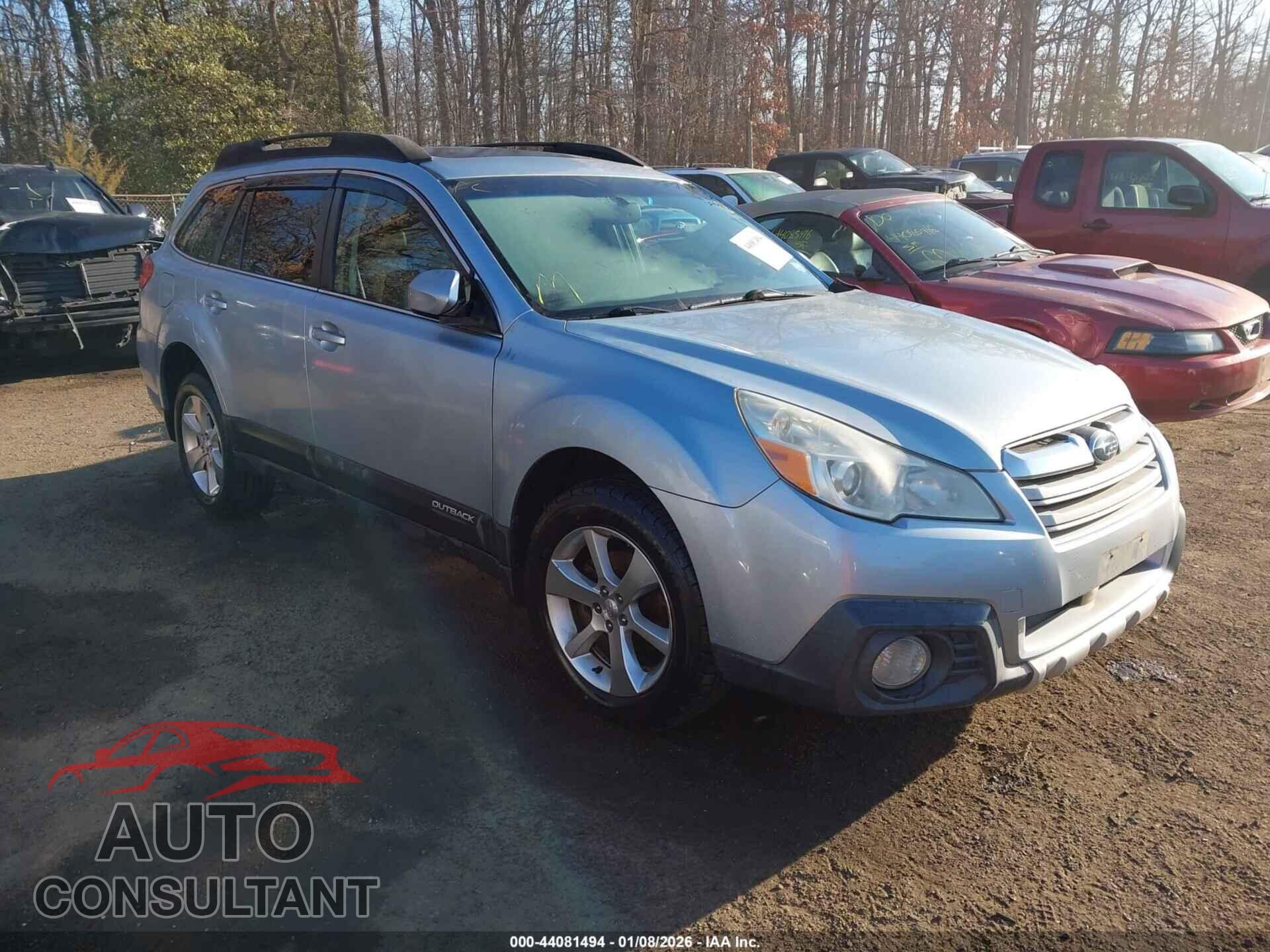 SUBARU OUTBACK 2014 - 4S4BRBLC4E3266915