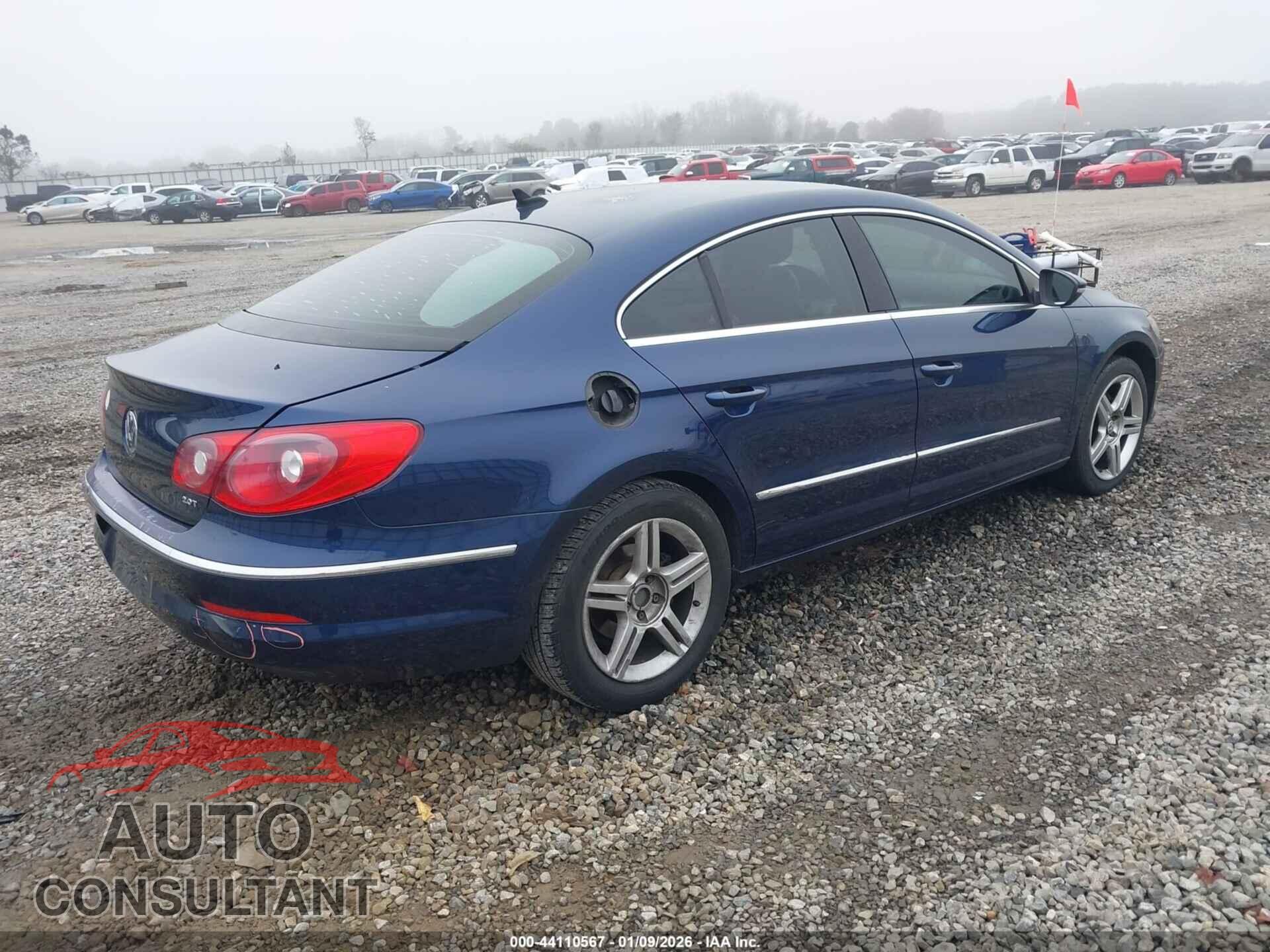 VOLKSWAGEN CC 2011 - WVWMN7AN9BE708761