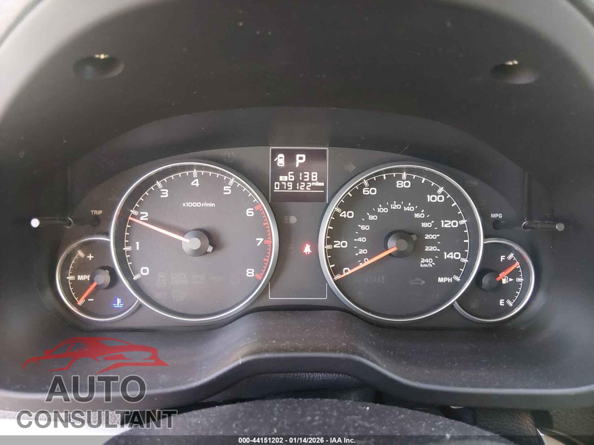 SUBARU LEGACY 2013 - 4S3BMBC63D3043650