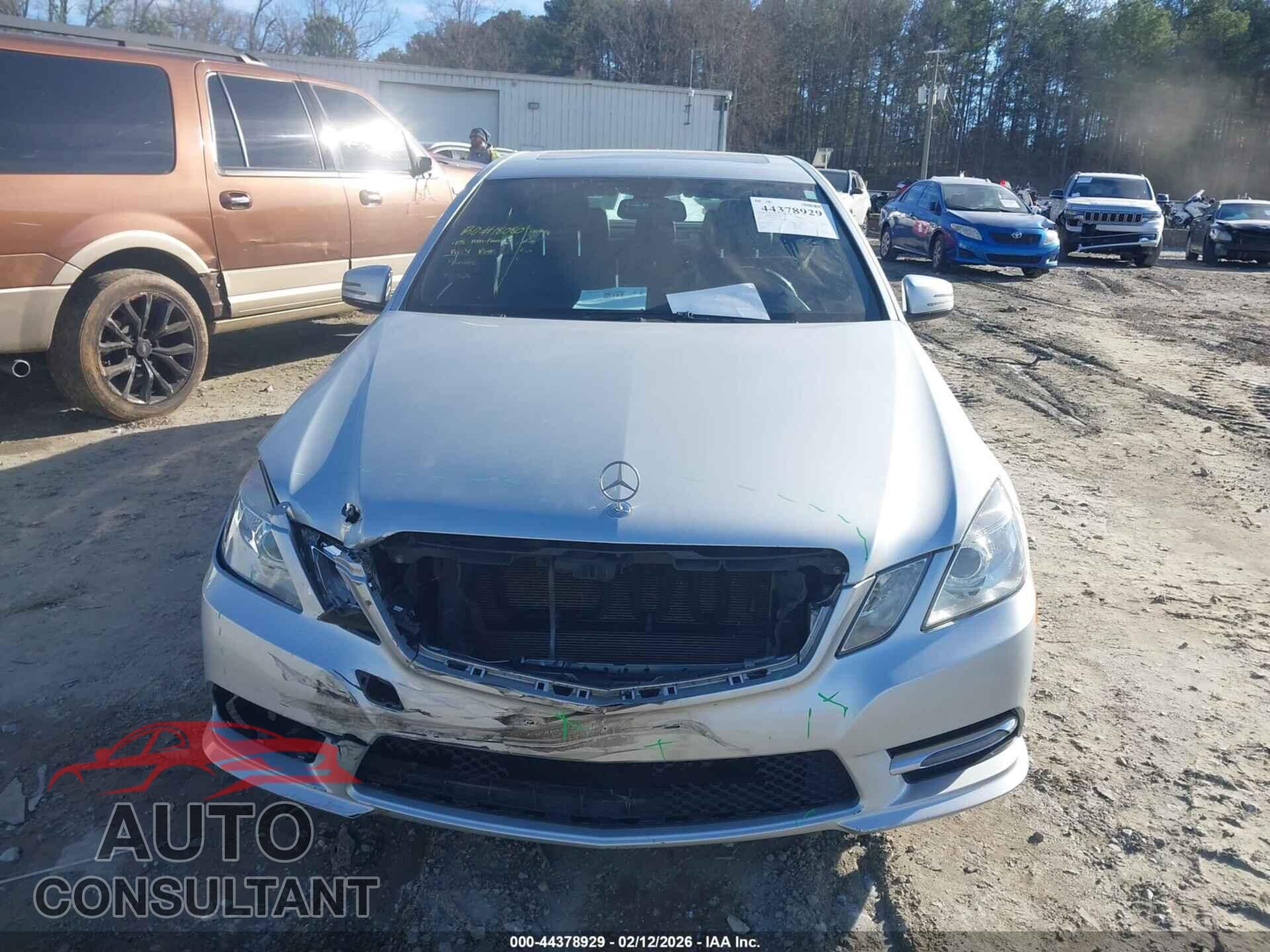 MERCEDES-BENZ E 350 2013 - WDDHF5KB3DA767831