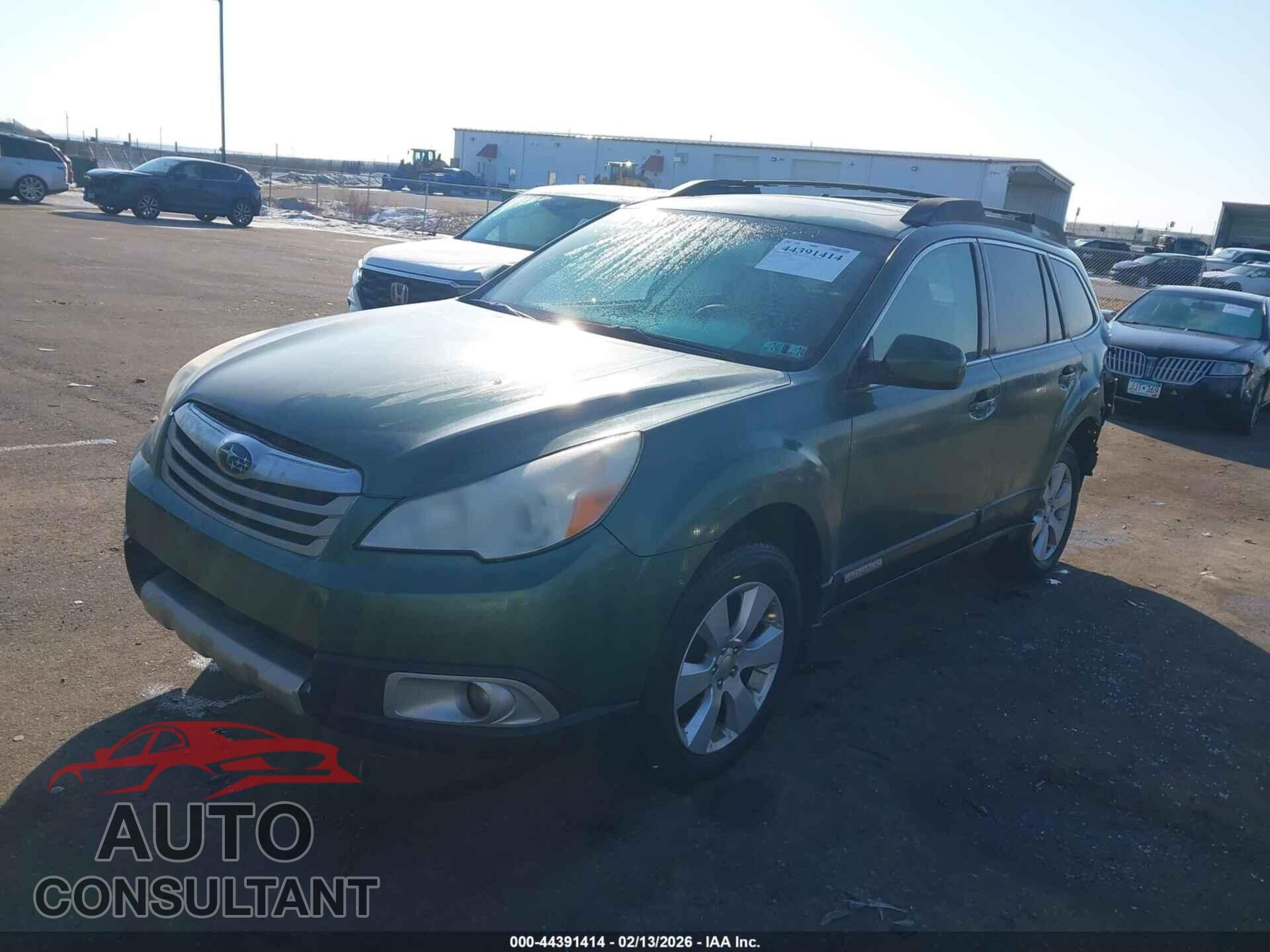 SUBARU OUTBACK 2010 - 4S4BRBKC9A3383255