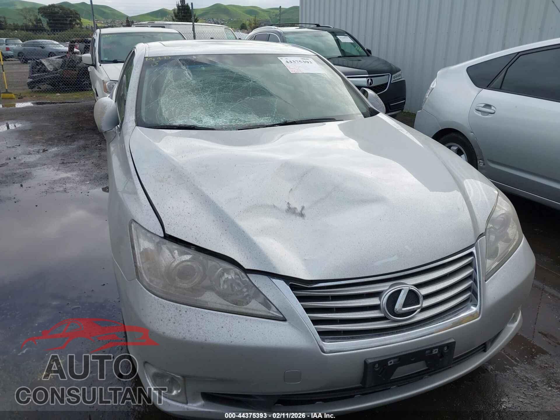 LEXUS ES 350 2011 - JTHBK1EG1B2444914