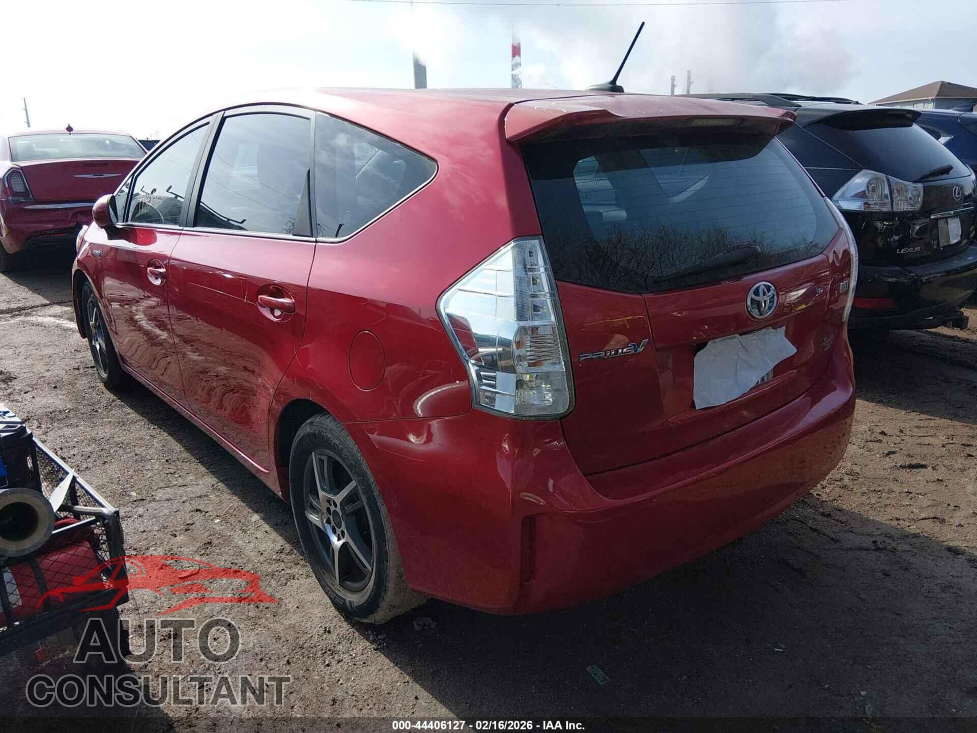 TOYOTA PRIUS V 2013 - JTDZN3EU4D3240842