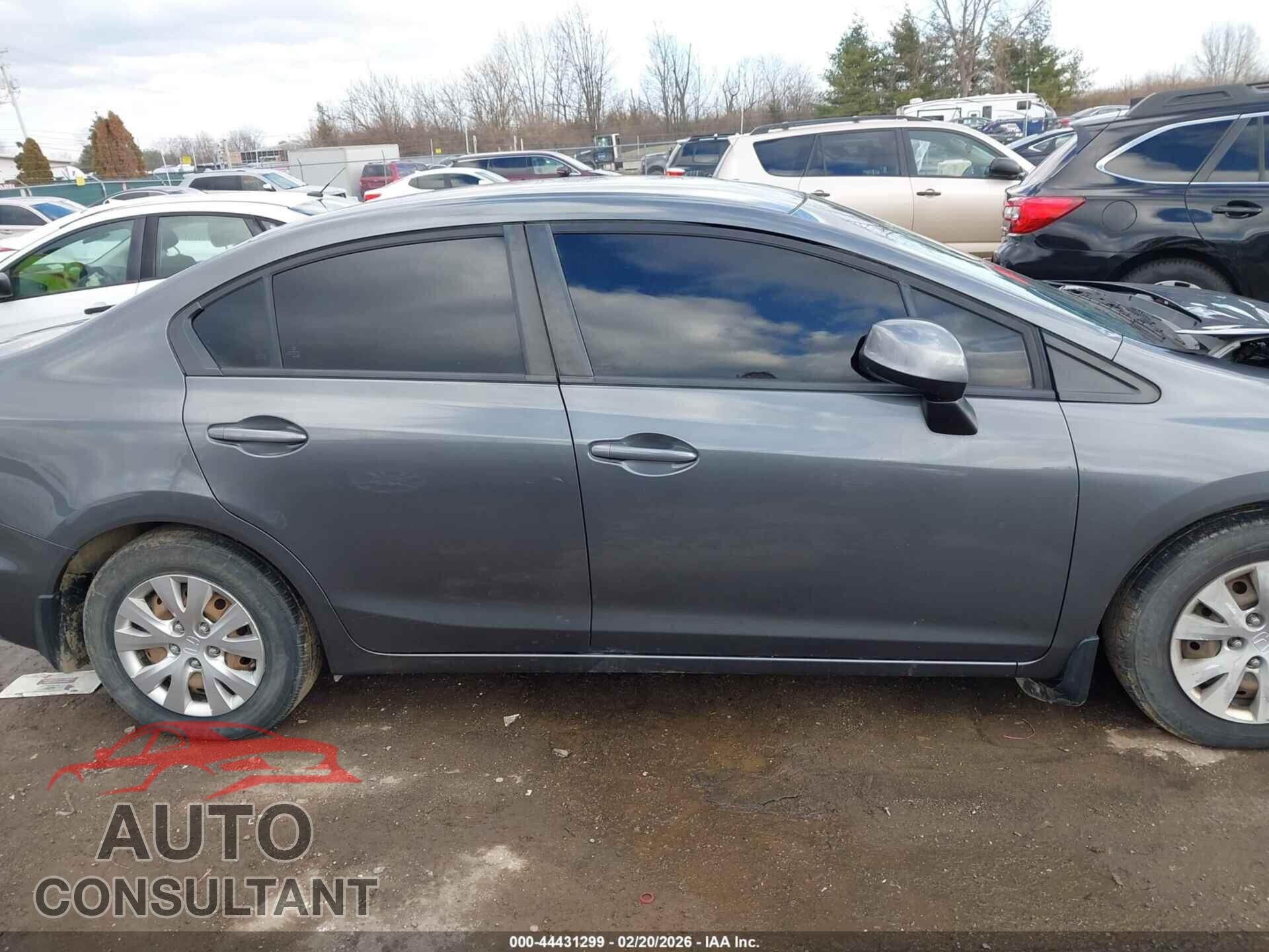HONDA CIVIC 2012 - 19XFB2F52CE025786