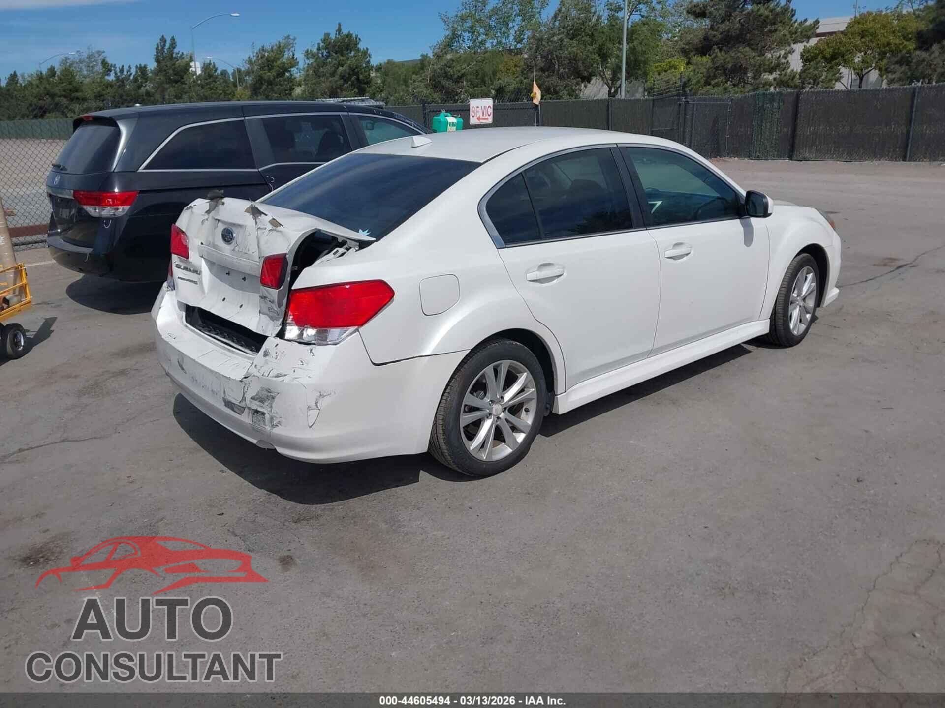SUBARU LEGACY 2014 - 4S3BMBC65E3011929