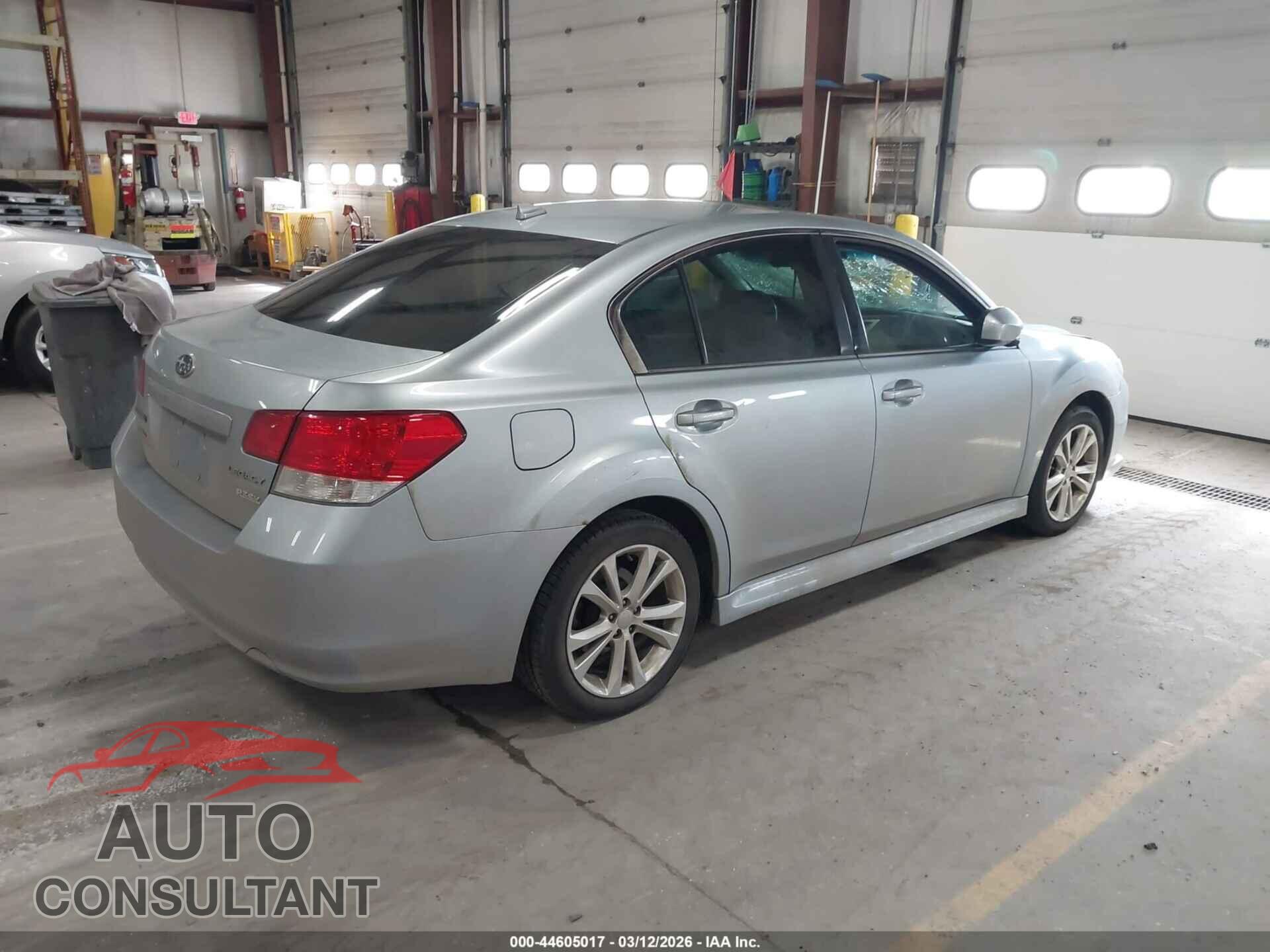 SUBARU LEGACY 2014 - 4S3BMBD64E3010043