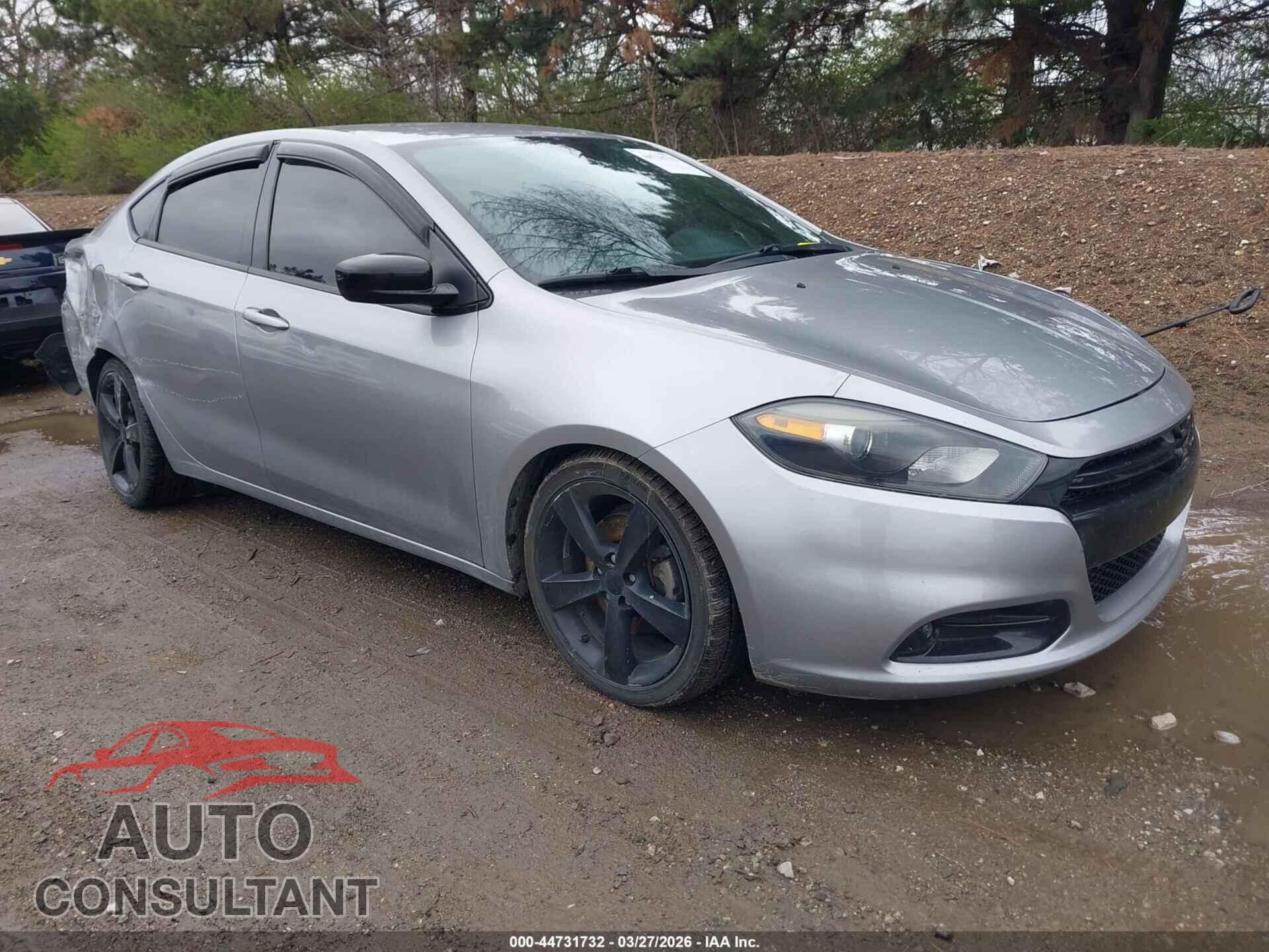 DODGE DART 2016 - 1C3CDFBB3GD630301