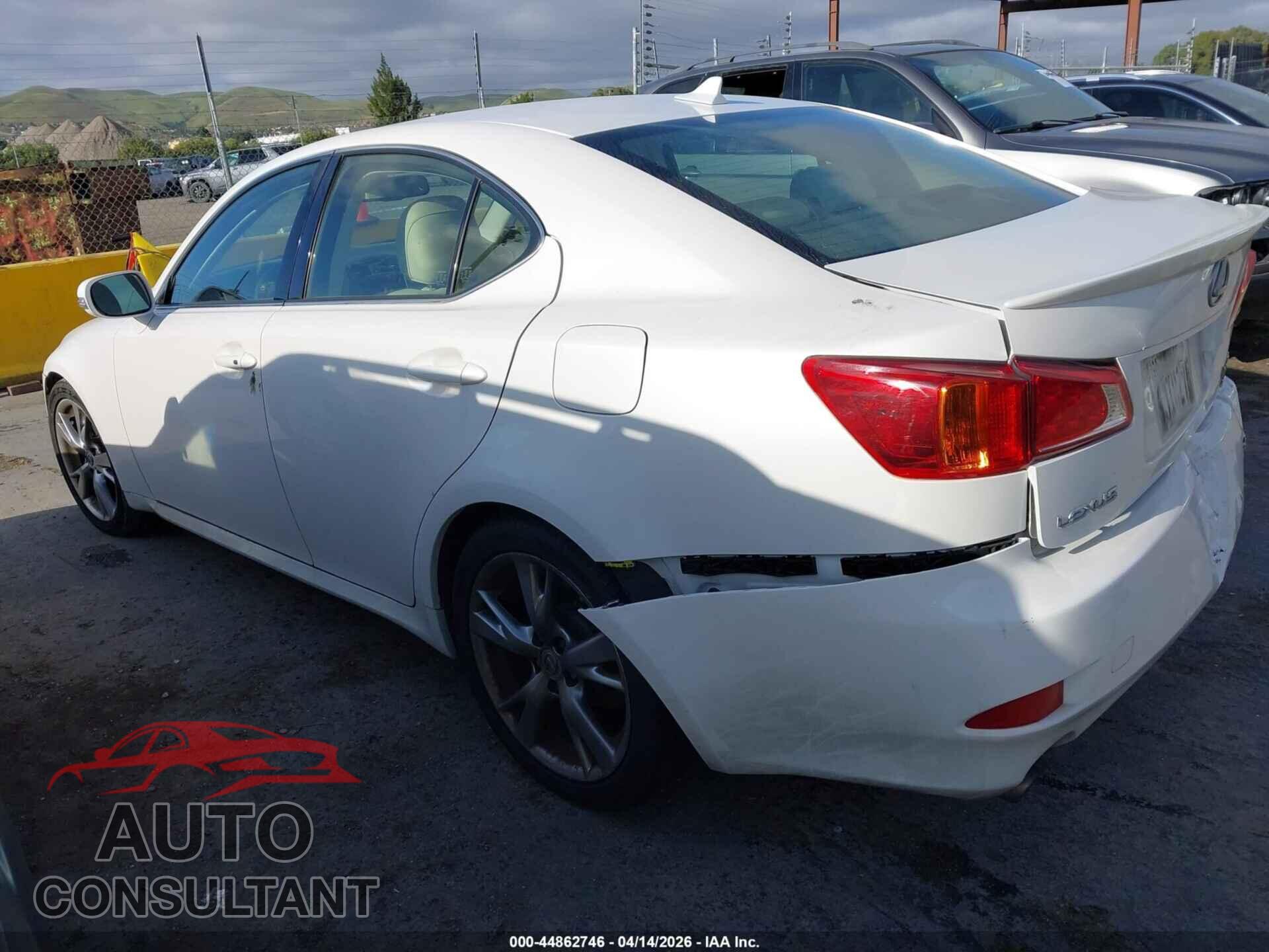 LEXUS IS 250 2009 - JTHBK262095103246