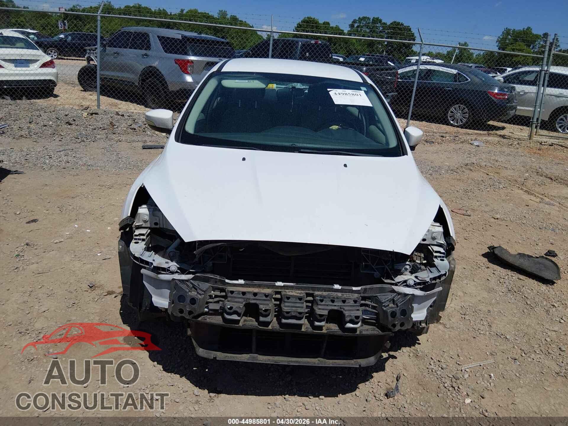 FORD FOCUS 2016 - 1FADP3F27GL350182