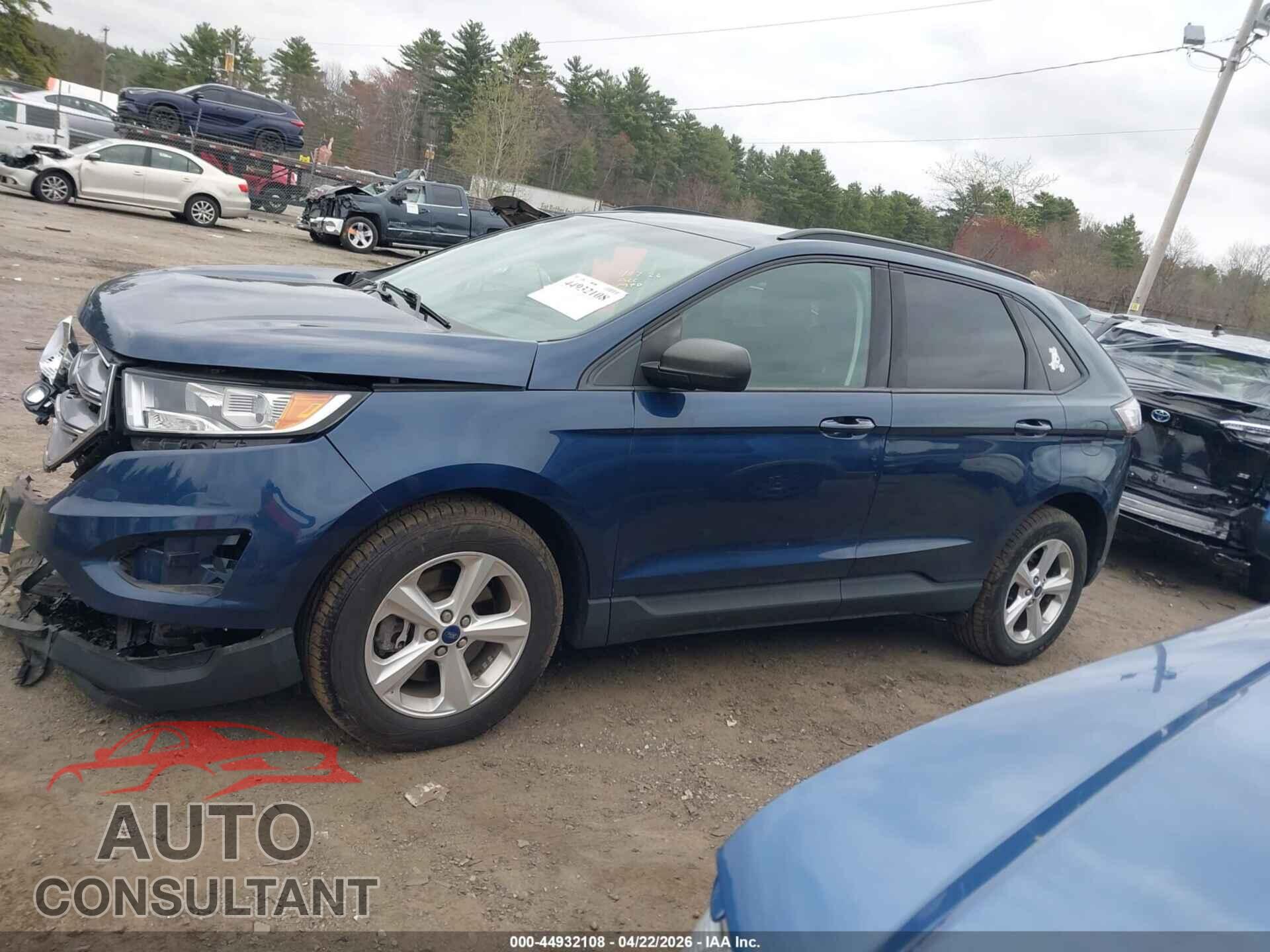 FORD EDGE 2017 - 2FMPK4G90HBC29112