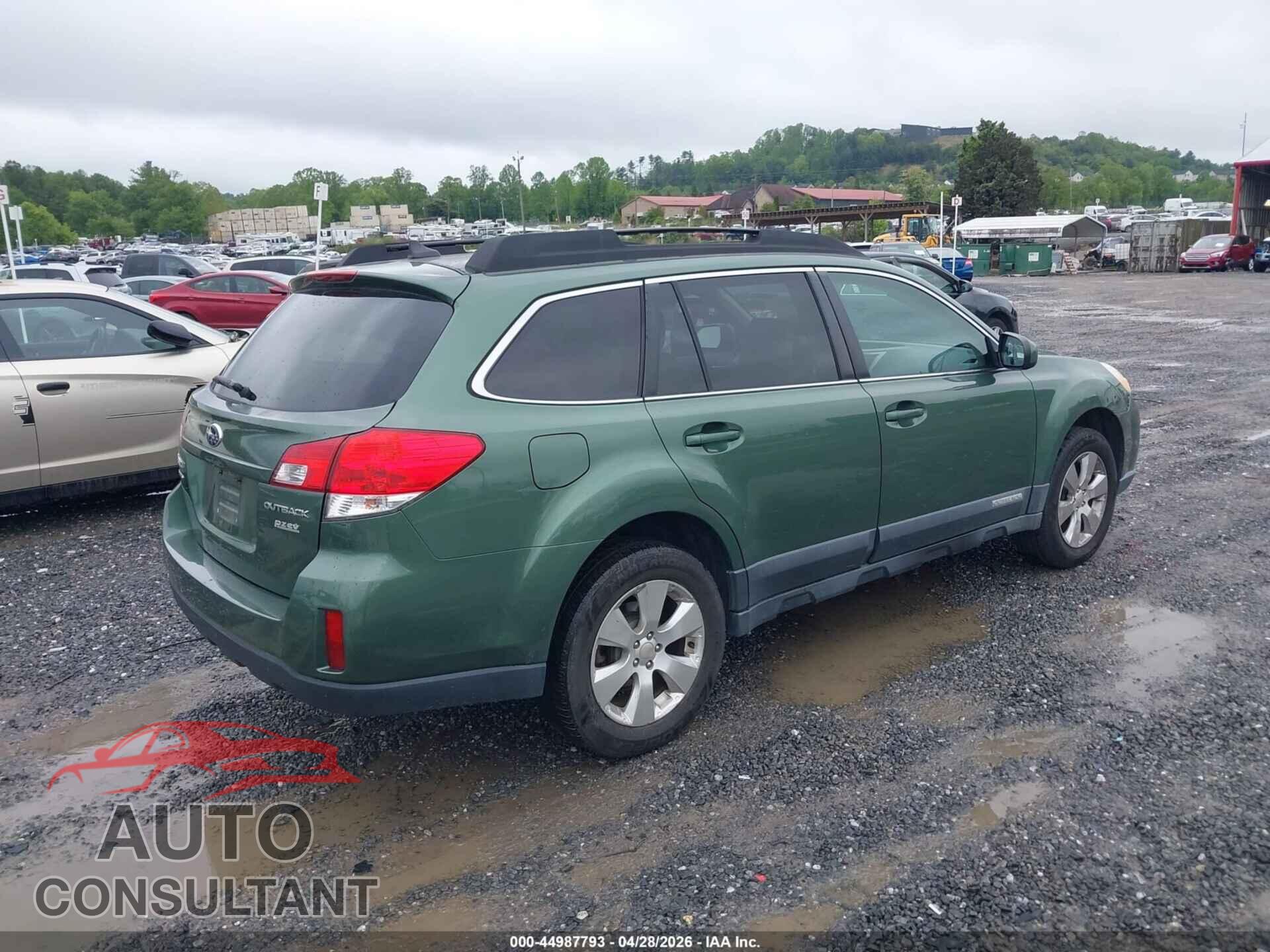 SUBARU OUTBACK 2011 - 4S4BRBKC3B3371491