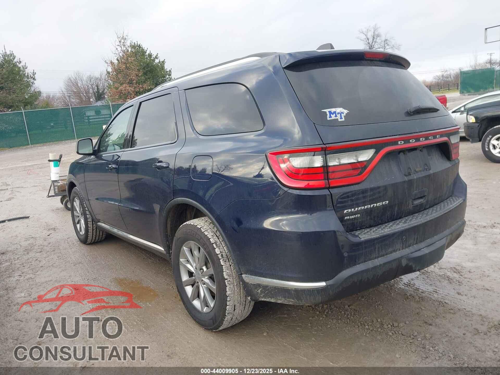 DODGE DURANGO 2017 - 1C4RDJAG6HC954081