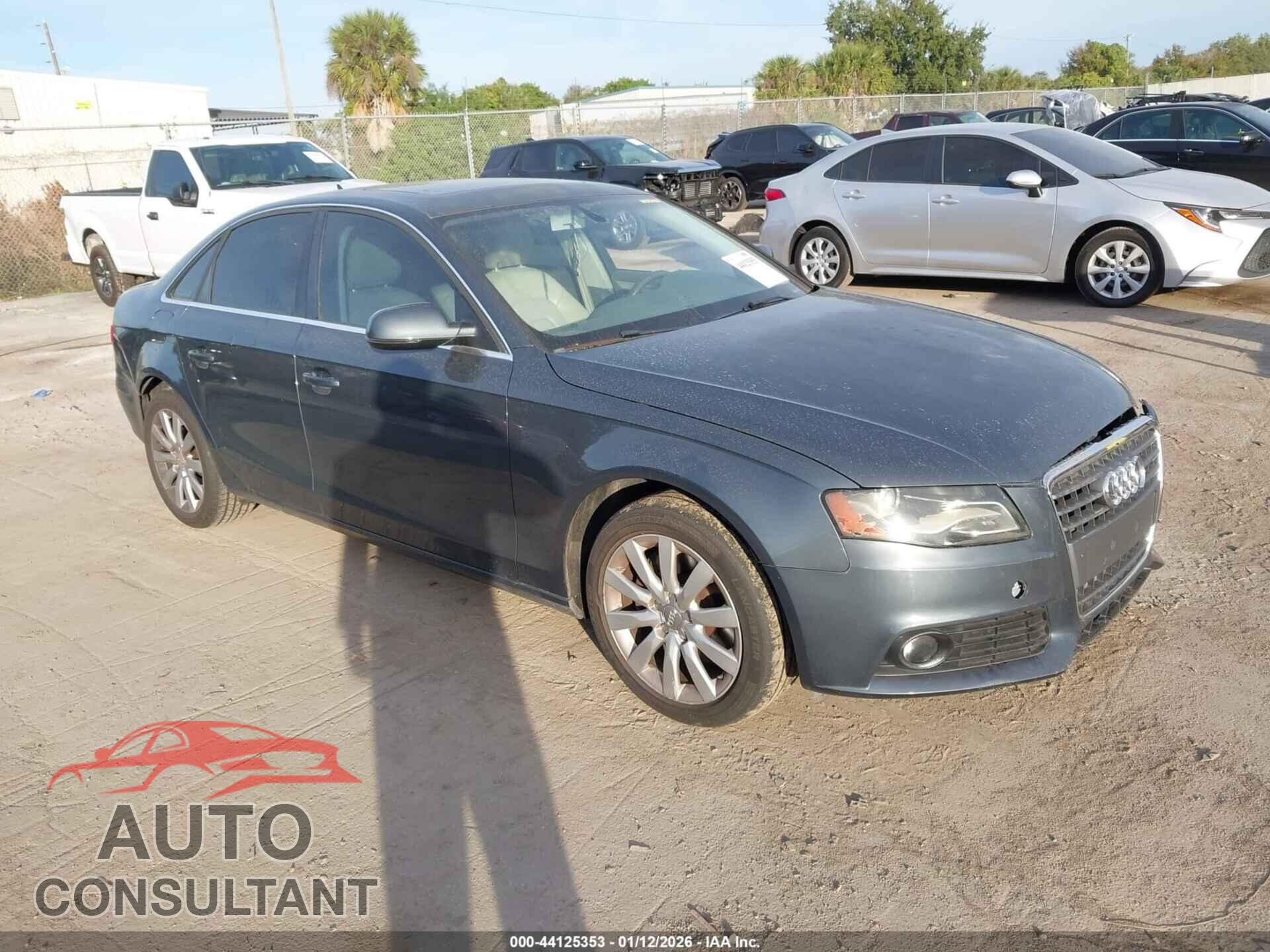 AUDI A4 2010 - WAUEFAFL9AN038422