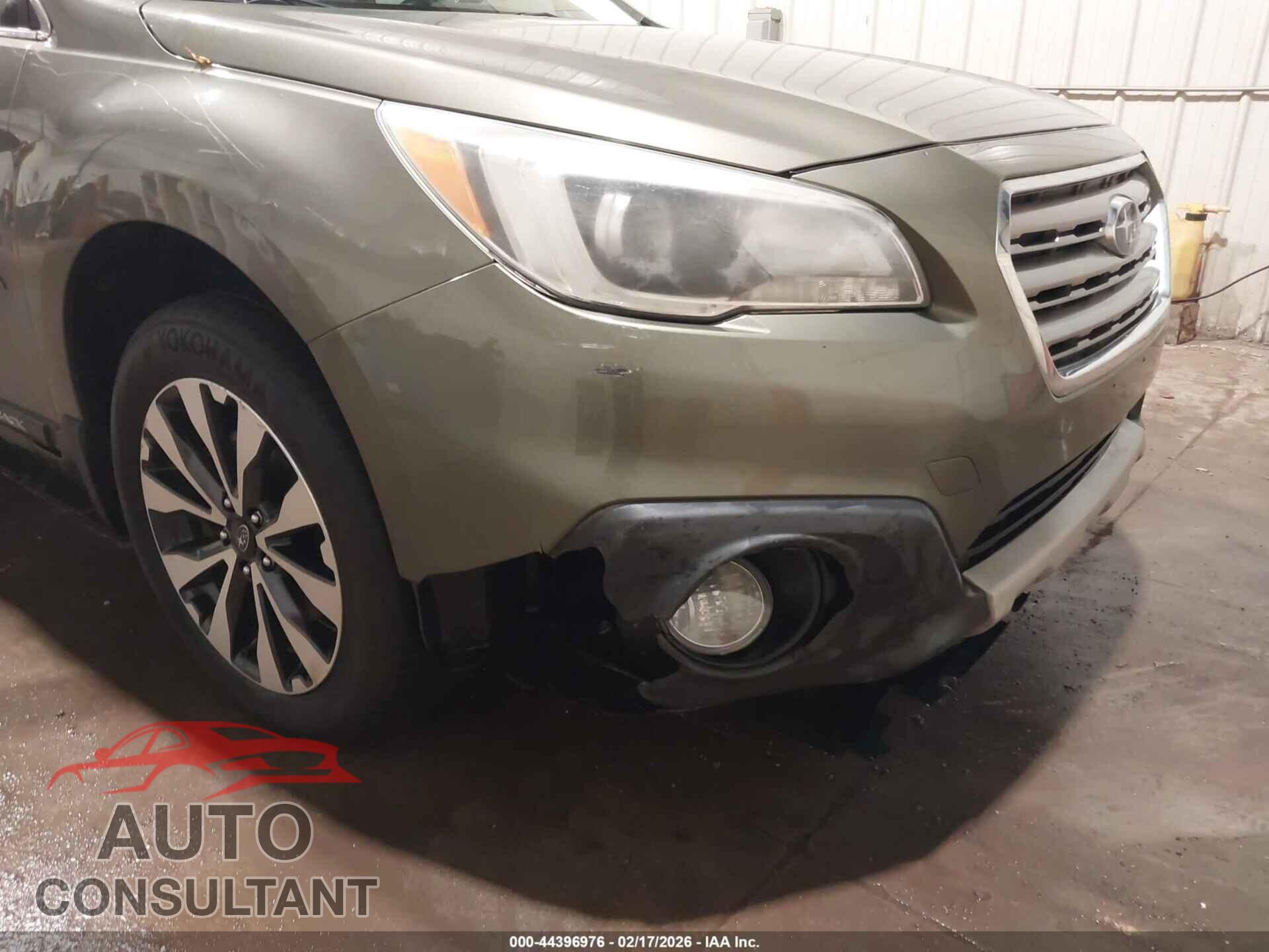 SUBARU OUTBACK 2016 - 4S4BSBNC4G3243591