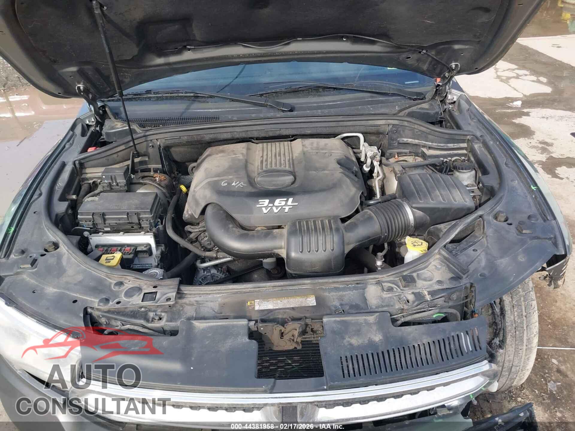 DODGE DURANGO 2012 - 1C4RDJDGXCC110789