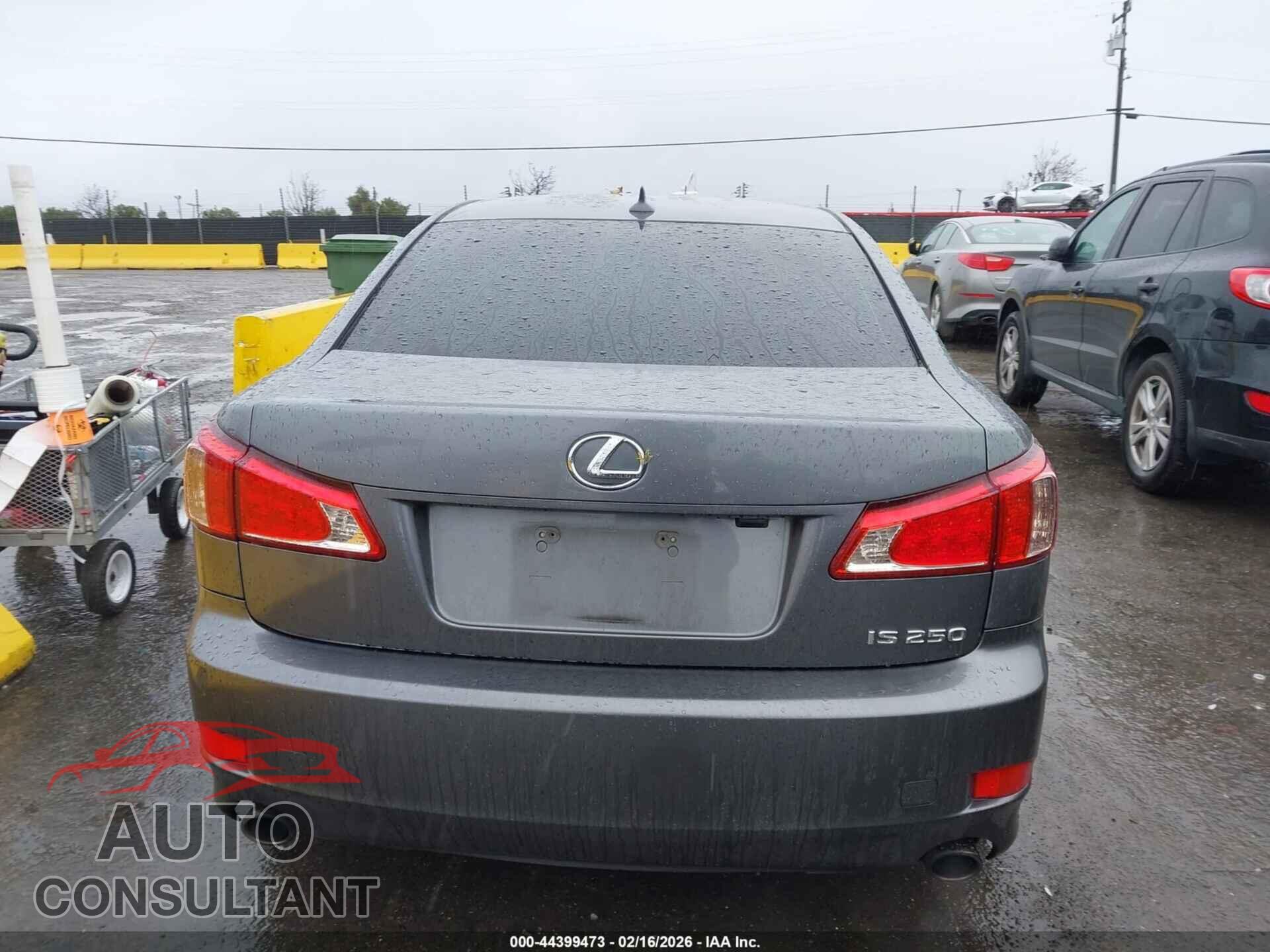LEXUS IS 250 2012 - JTHBF5C21C5181794