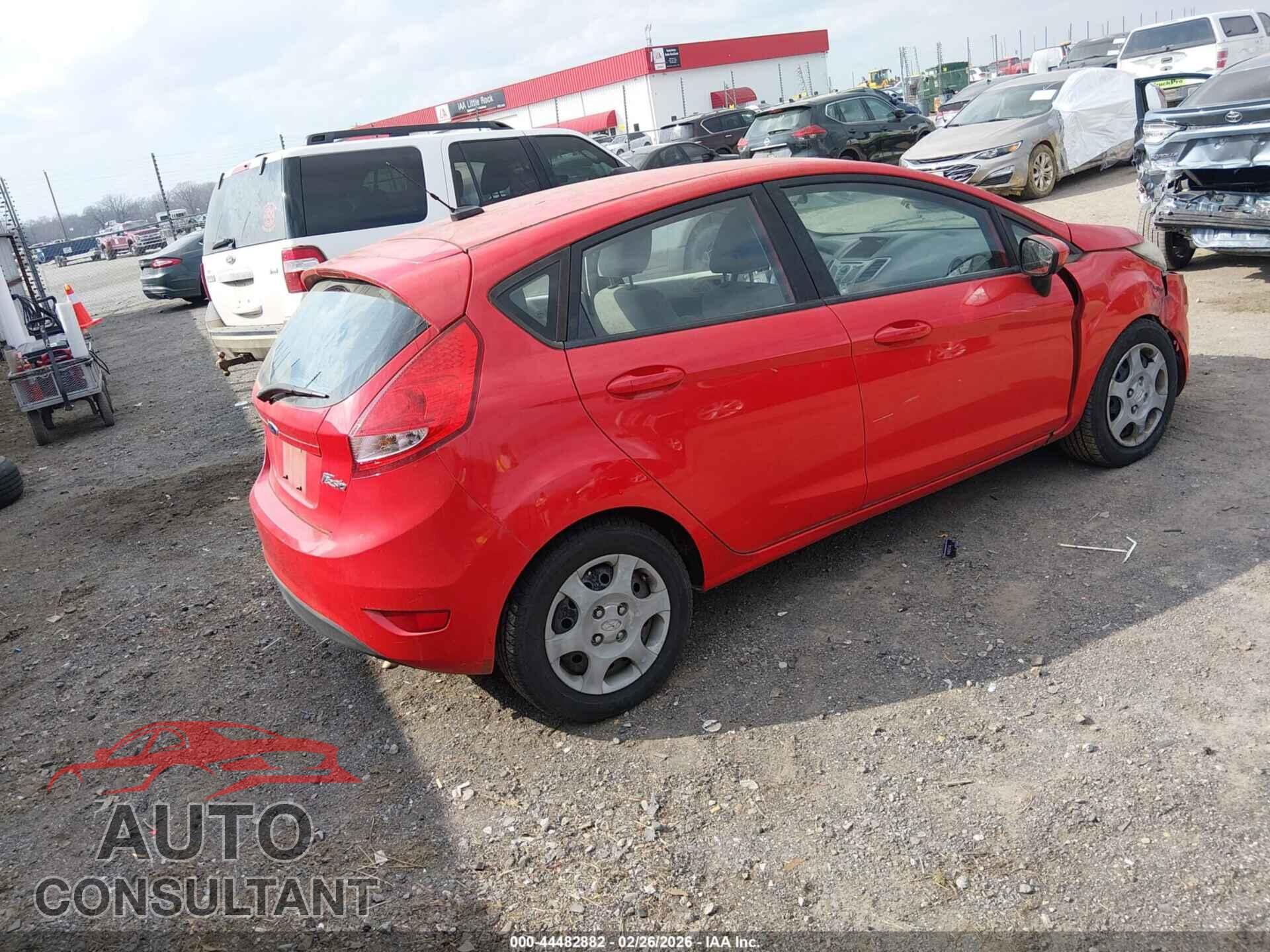 FORD FIESTA 2012 - 3FADP4EJ5CM114377