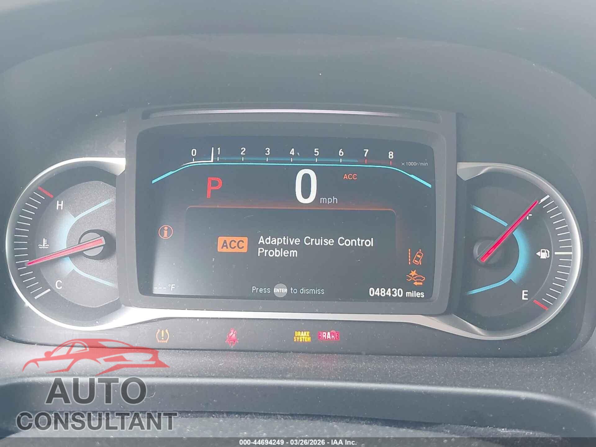 HONDA PILOT 2022 - 5FNYF6H05NB040396