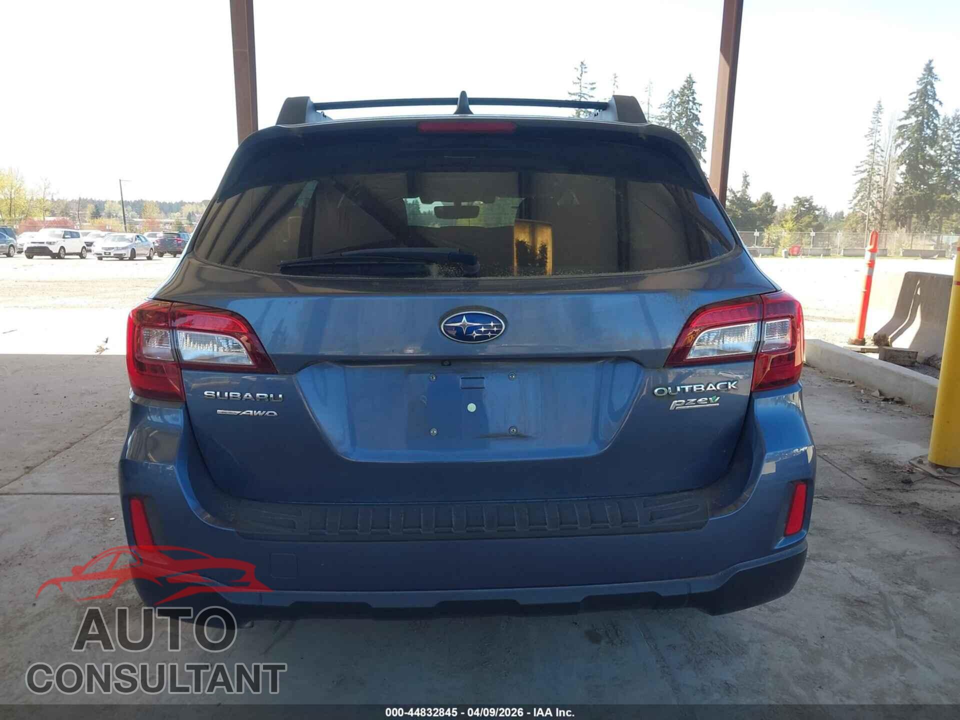 SUBARU OUTBACK 2017 - 4S4BSAFC7H3291449