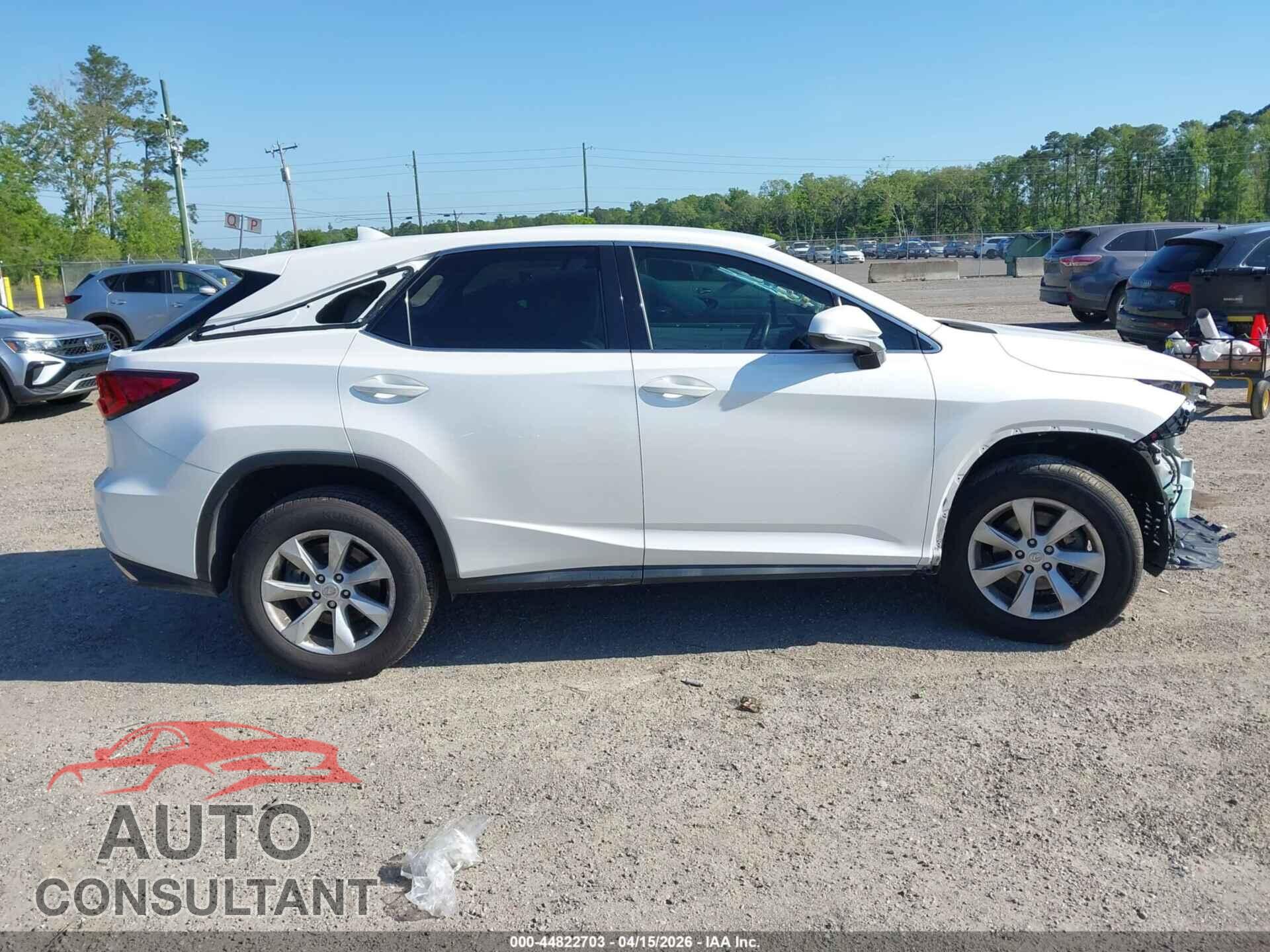 LEXUS RX 350 2017 - 2T2ZZMCA4HC073197