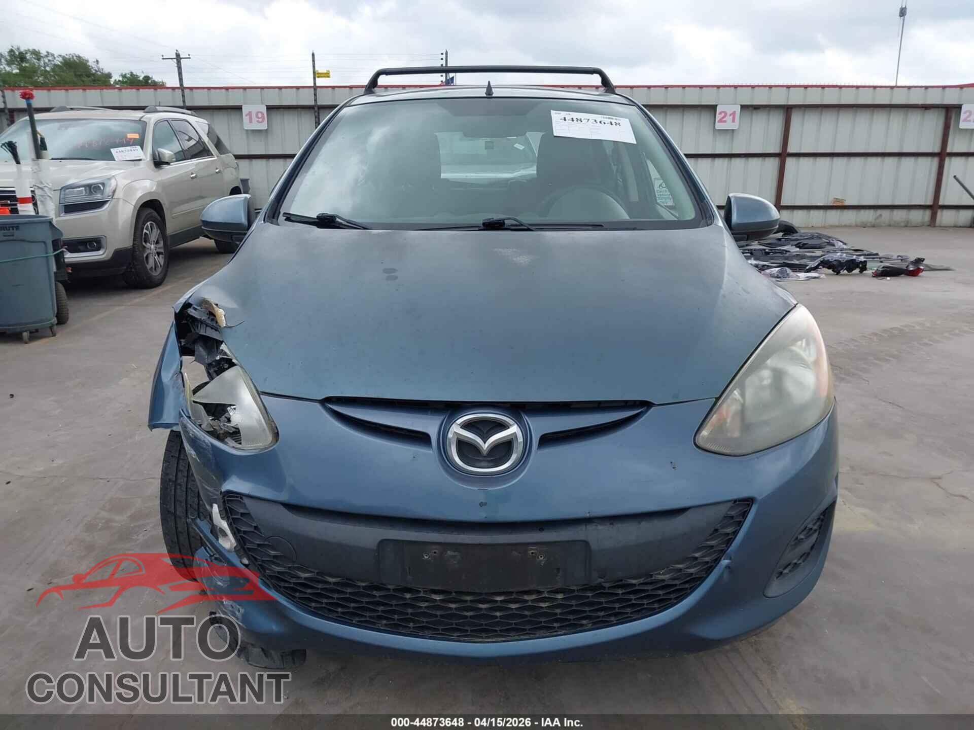 MAZDA MAZDA2 2014 - JM1DE1KY5E0178327