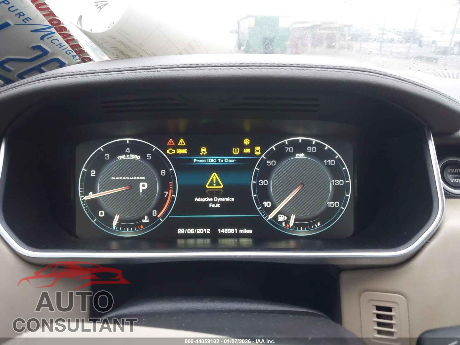 LAND ROVER RANGE ROVER 2013 - SALGS2EF3DA118344