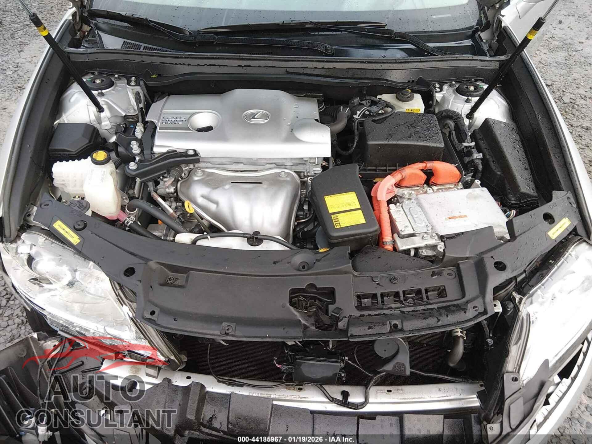 LEXUS ES 300H 2013 - JTHBW1GG0D2015784