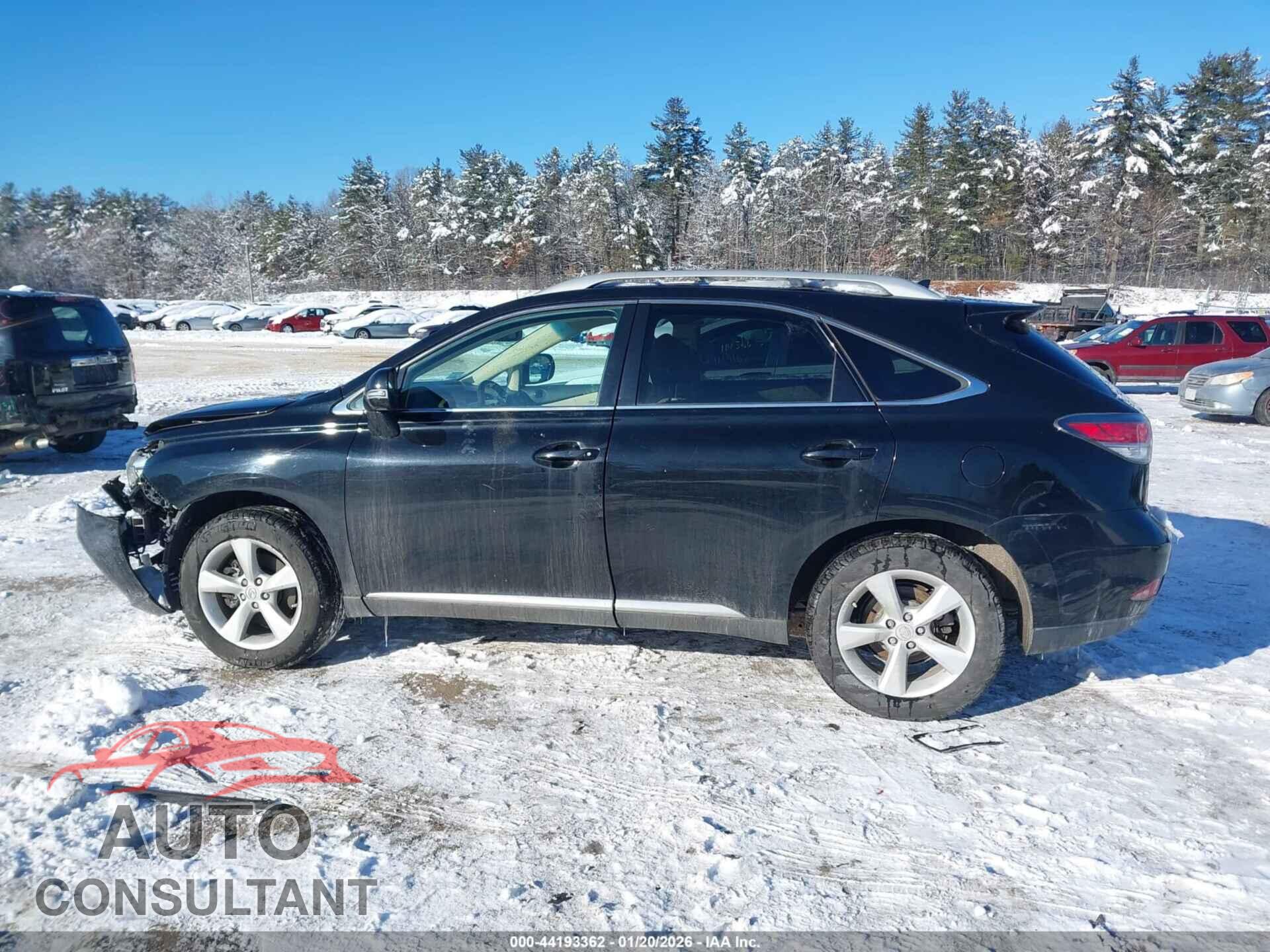 LEXUS RX 350 2013 - 2T2BK1BA4DC219386