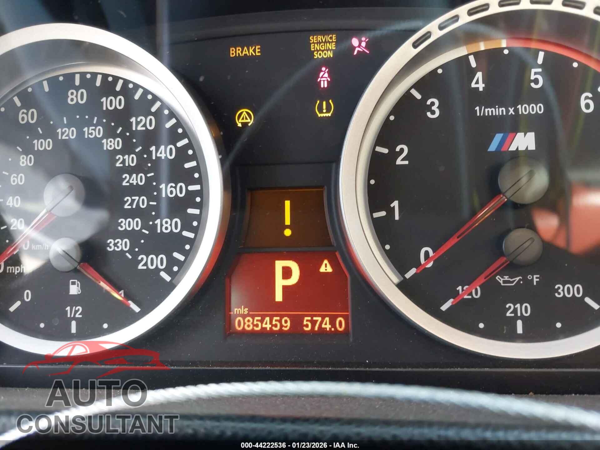 BMW M3 2009 - WBSWL93559P332235