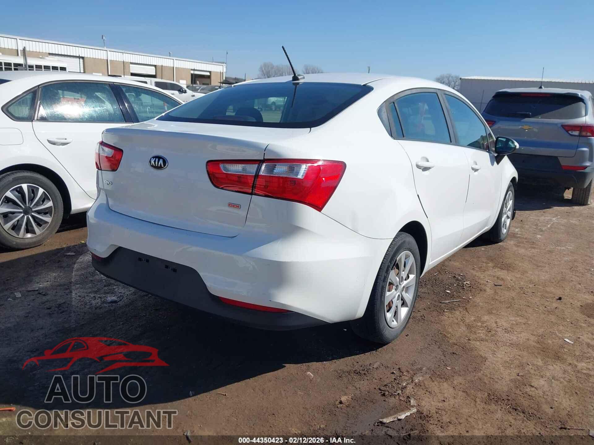 KIA RIO 2017 - KNADM4A38H6106482
