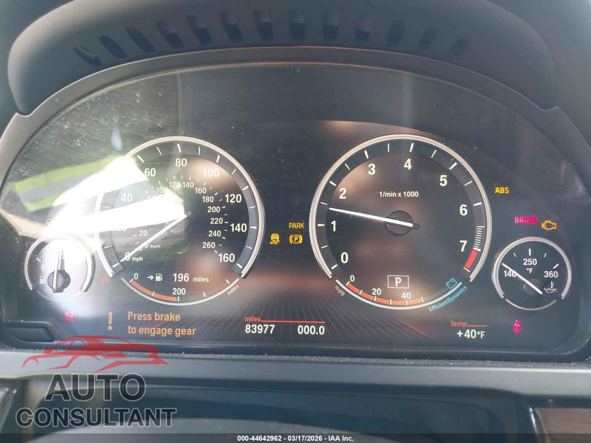 BMW 750LI 2011 - WBAKC8C55BC434239