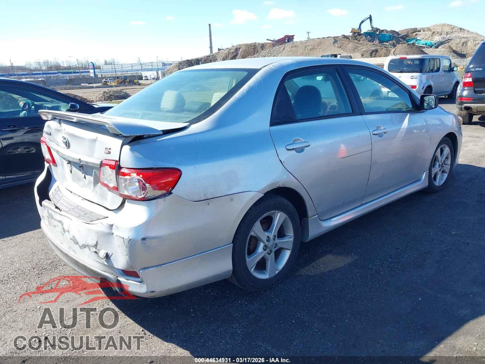 TOYOTA COROLLA 2012 - 5YFBU4EE0CP054577