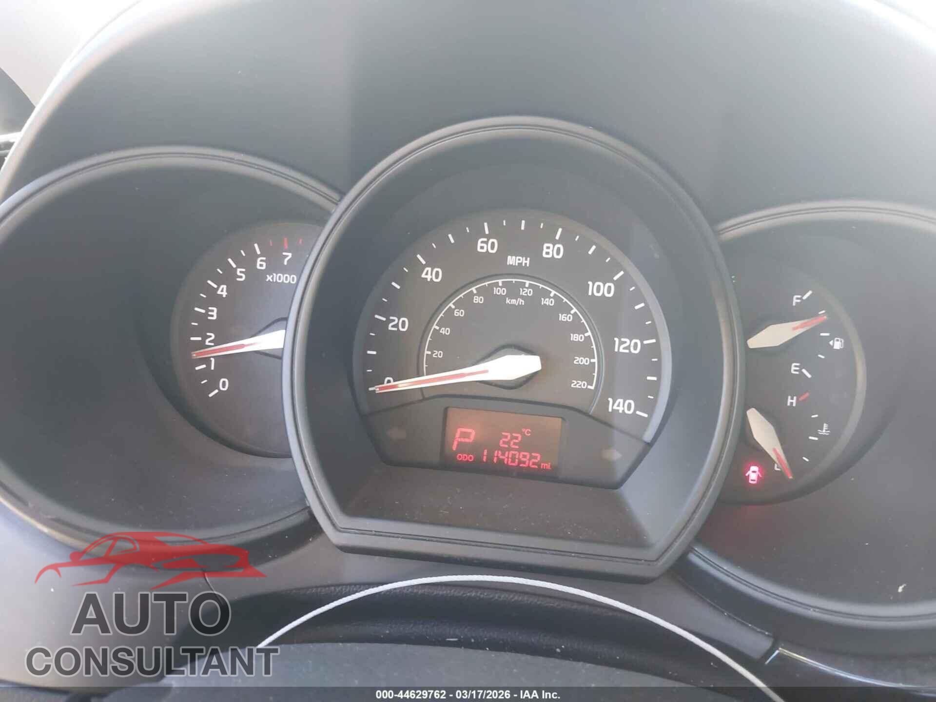 KIA RIO 2016 - KNADM4A35G6653403