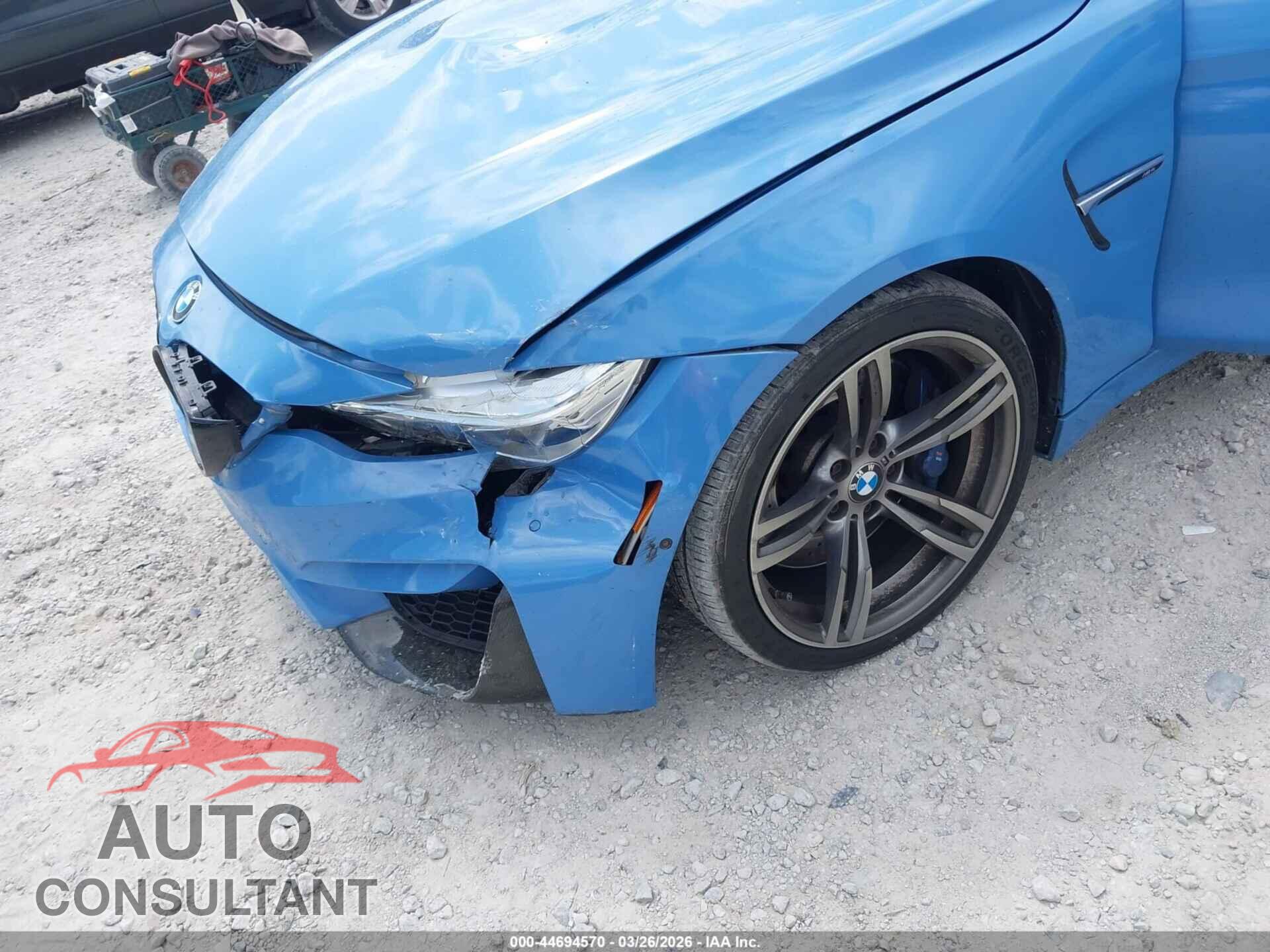 BMW M4 2016 - WBS3U9C51GP969345