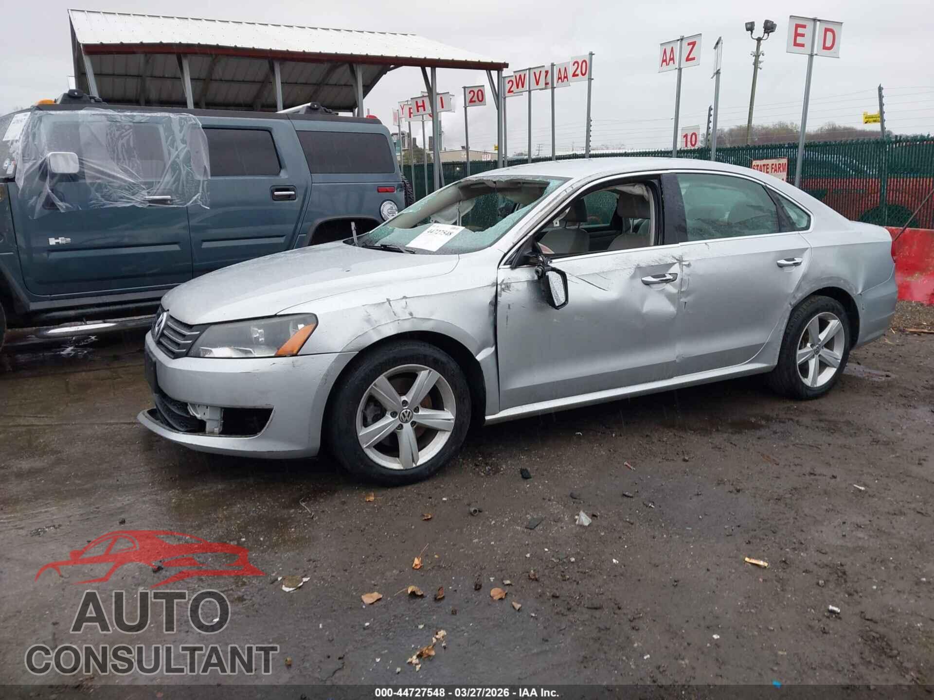 VOLKSWAGEN PASSAT 2014 - 1VWBT7A34EC117844
