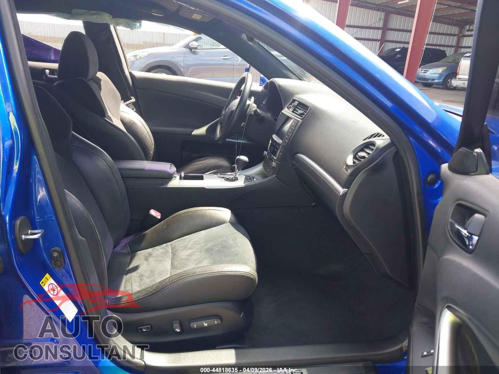 LEXUS IS 350 2012 - JTHBE5C24C5028619