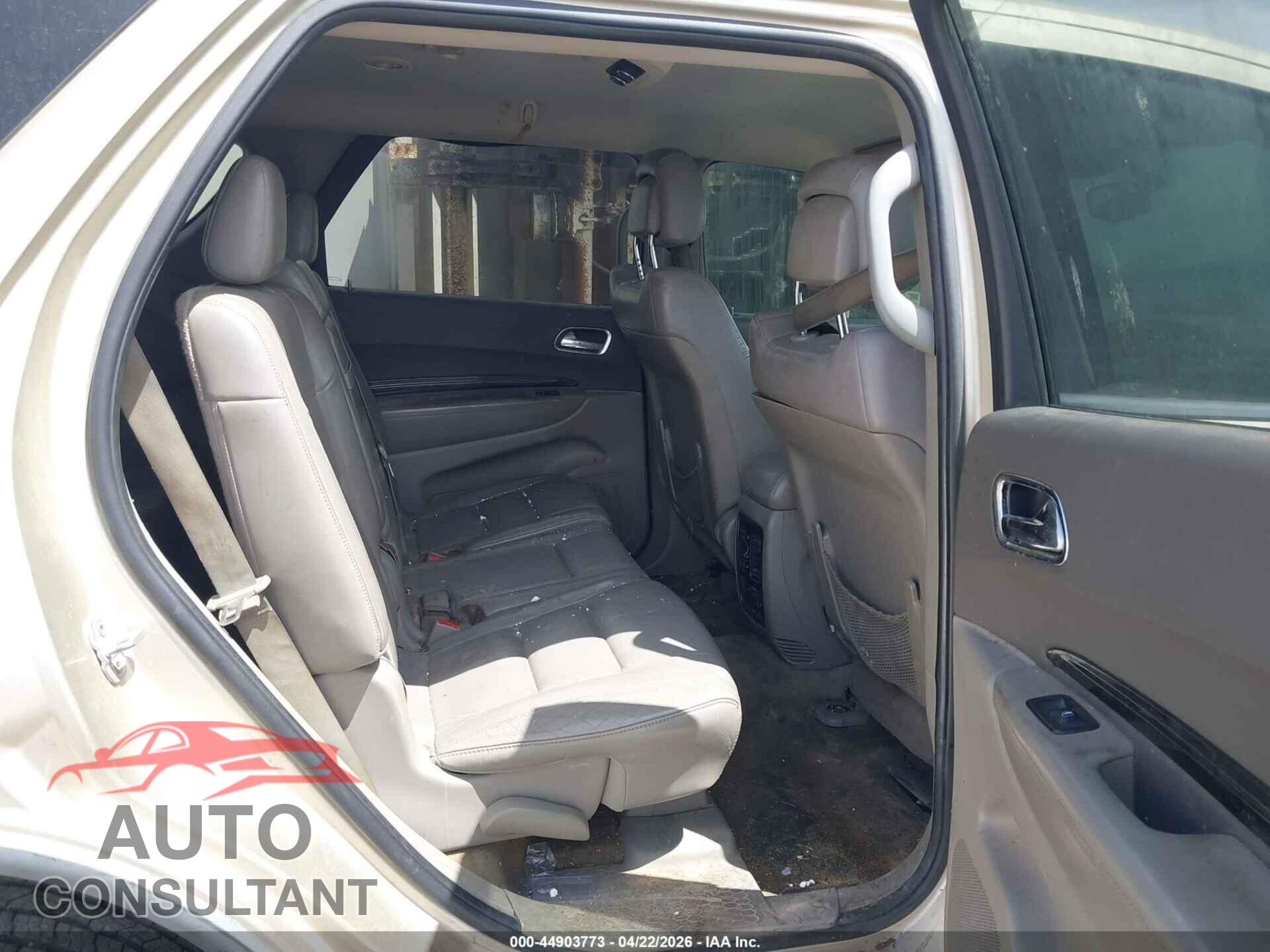 DODGE DURANGO 2012 - 1C4SDJDT6CC181535