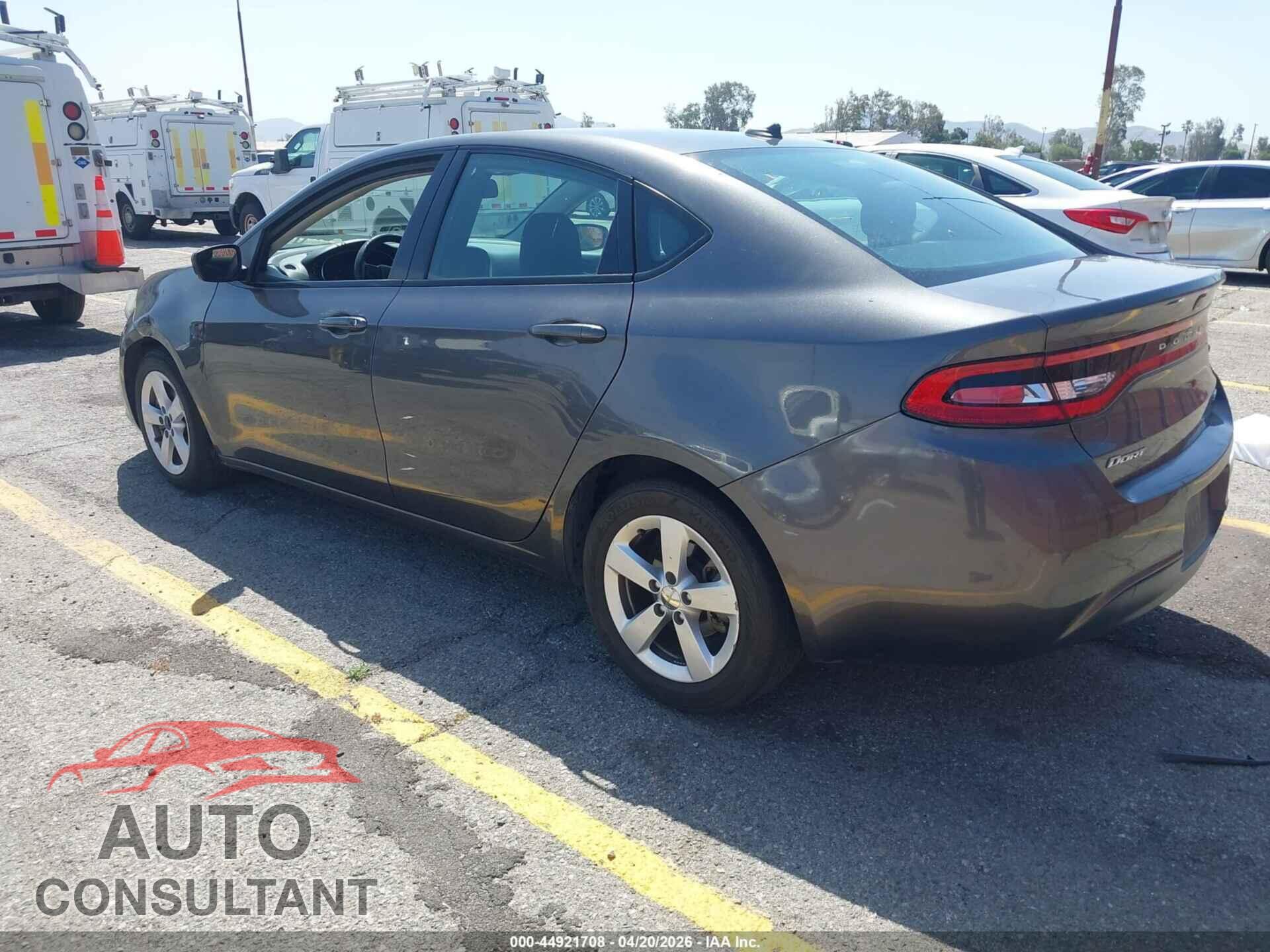 DODGE DART 2016 - 1C3CDFBB6GD682473