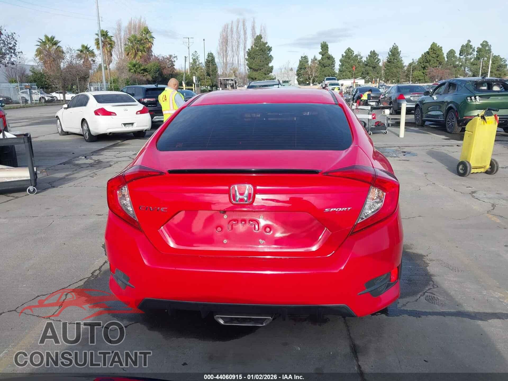 HONDA CIVIC 2019 - 2HGFC2F84KH545581