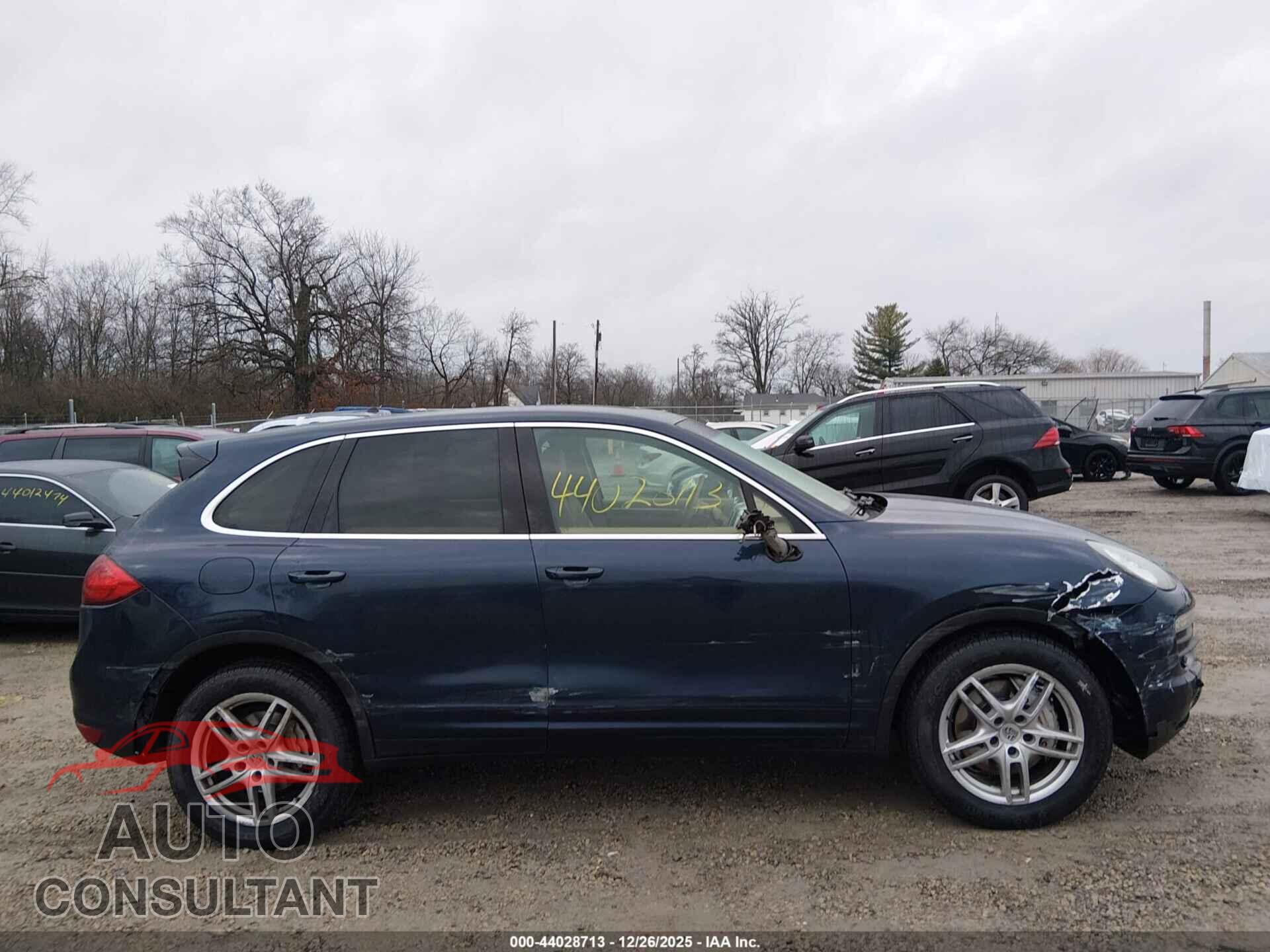 PORSCHE CAYENNE 2011 - WP1AB2A20BLA43960