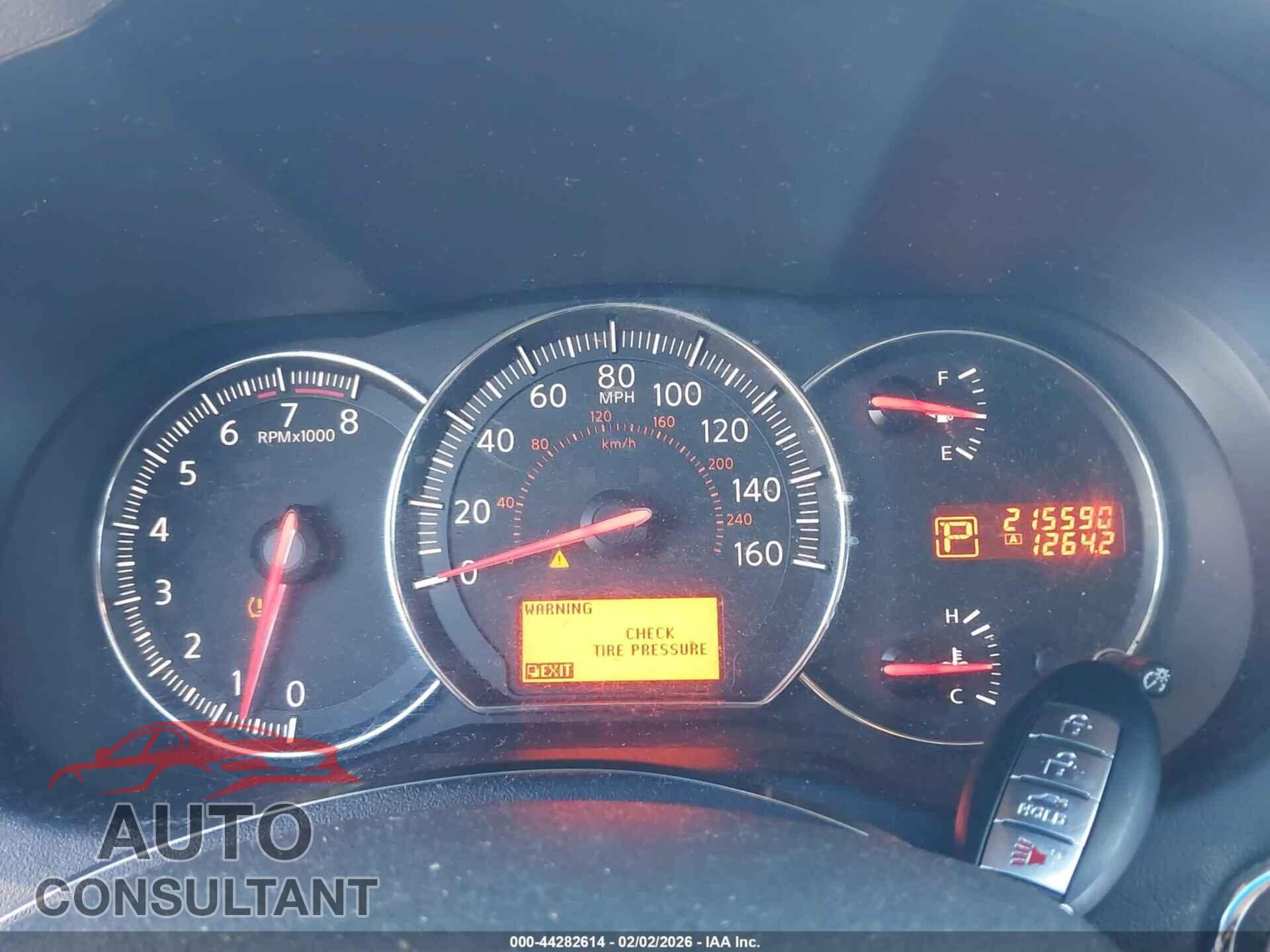 NISSAN MAXIMA 2011 - 1N4AA5AP9BC828078