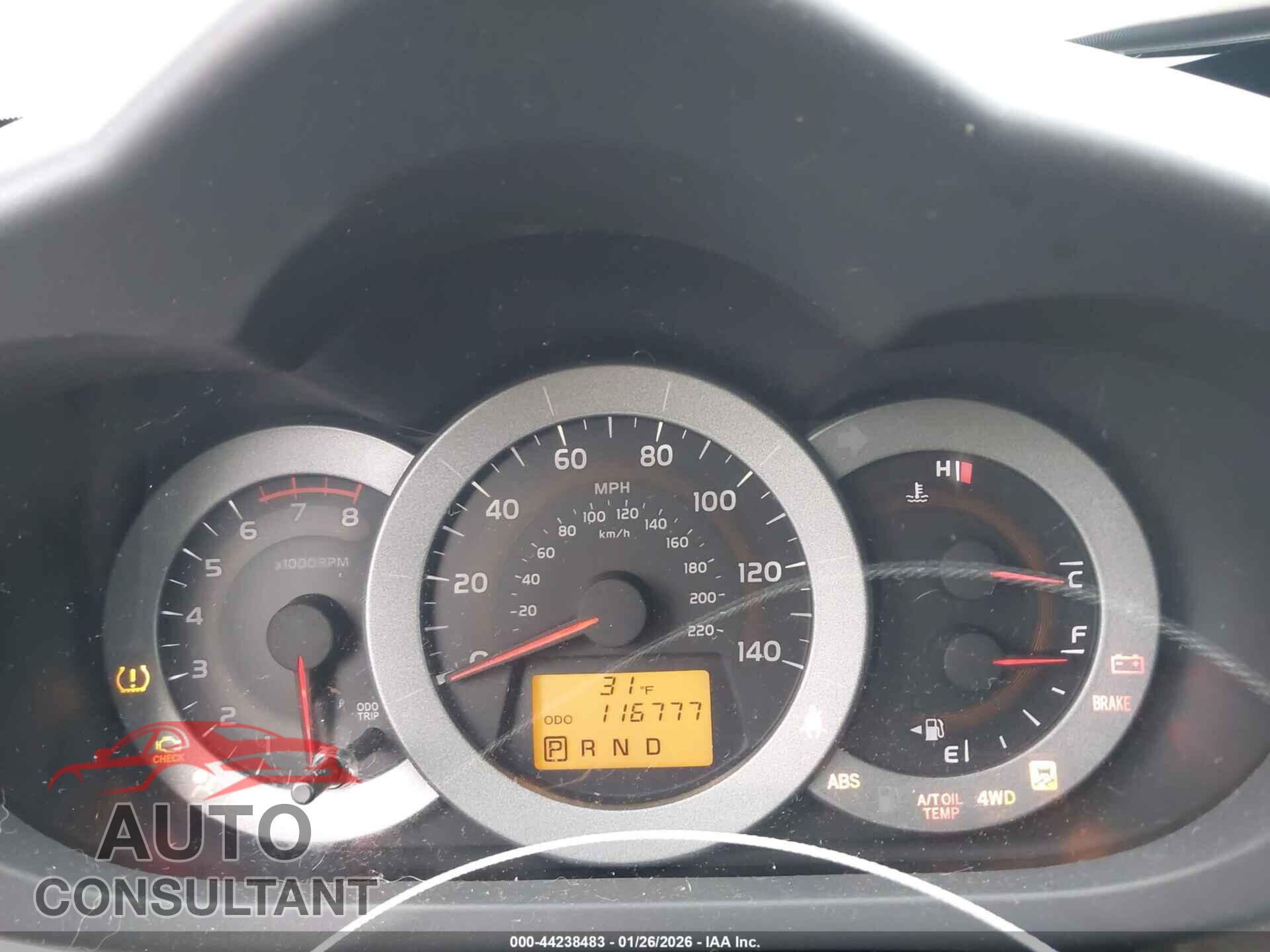 TOYOTA RAV4 2010 - 2T3BF4DVXAW078089
