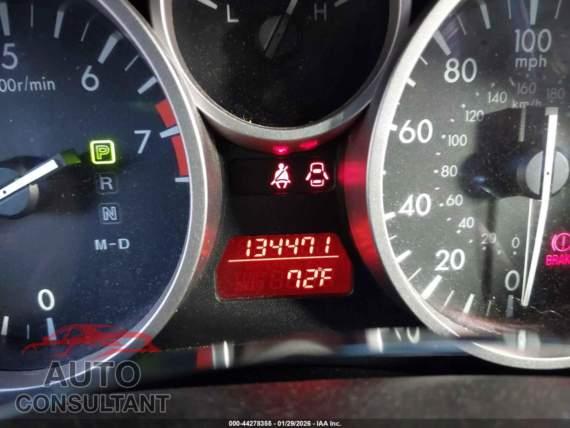 MAZDA MX-5 MIATA 2010 - JM1NC2FF4A0206704