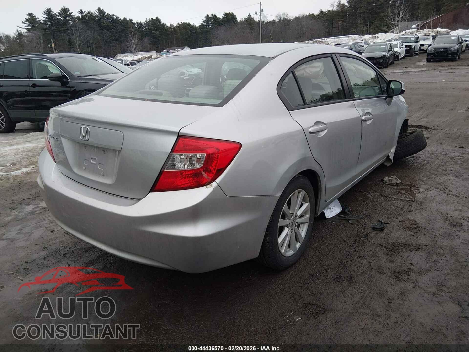 HONDA CIVIC 2012 - 2HGFB2F88CH306961