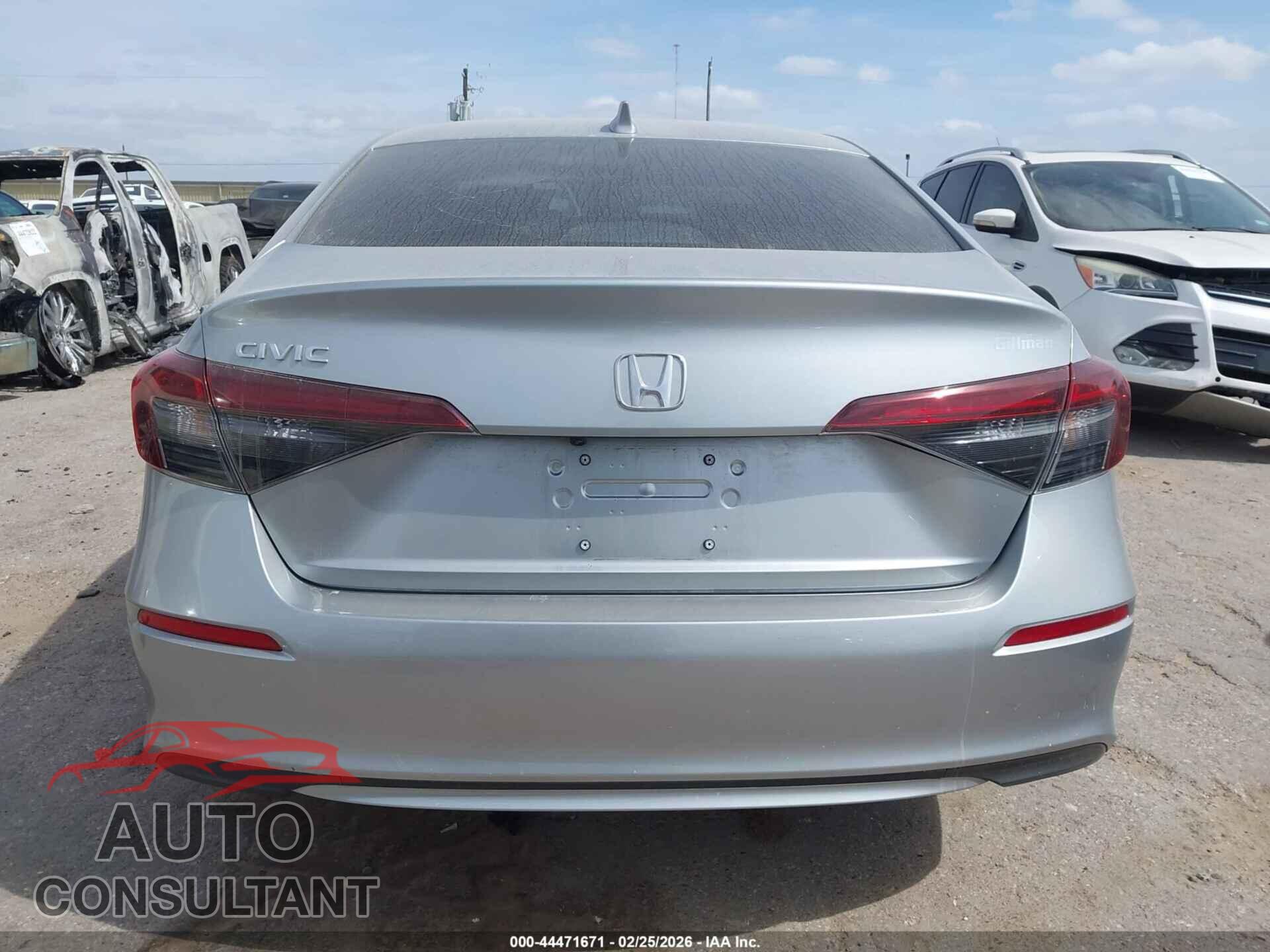 HONDA CIVIC 2026 - 2HGFE2F29TH538357