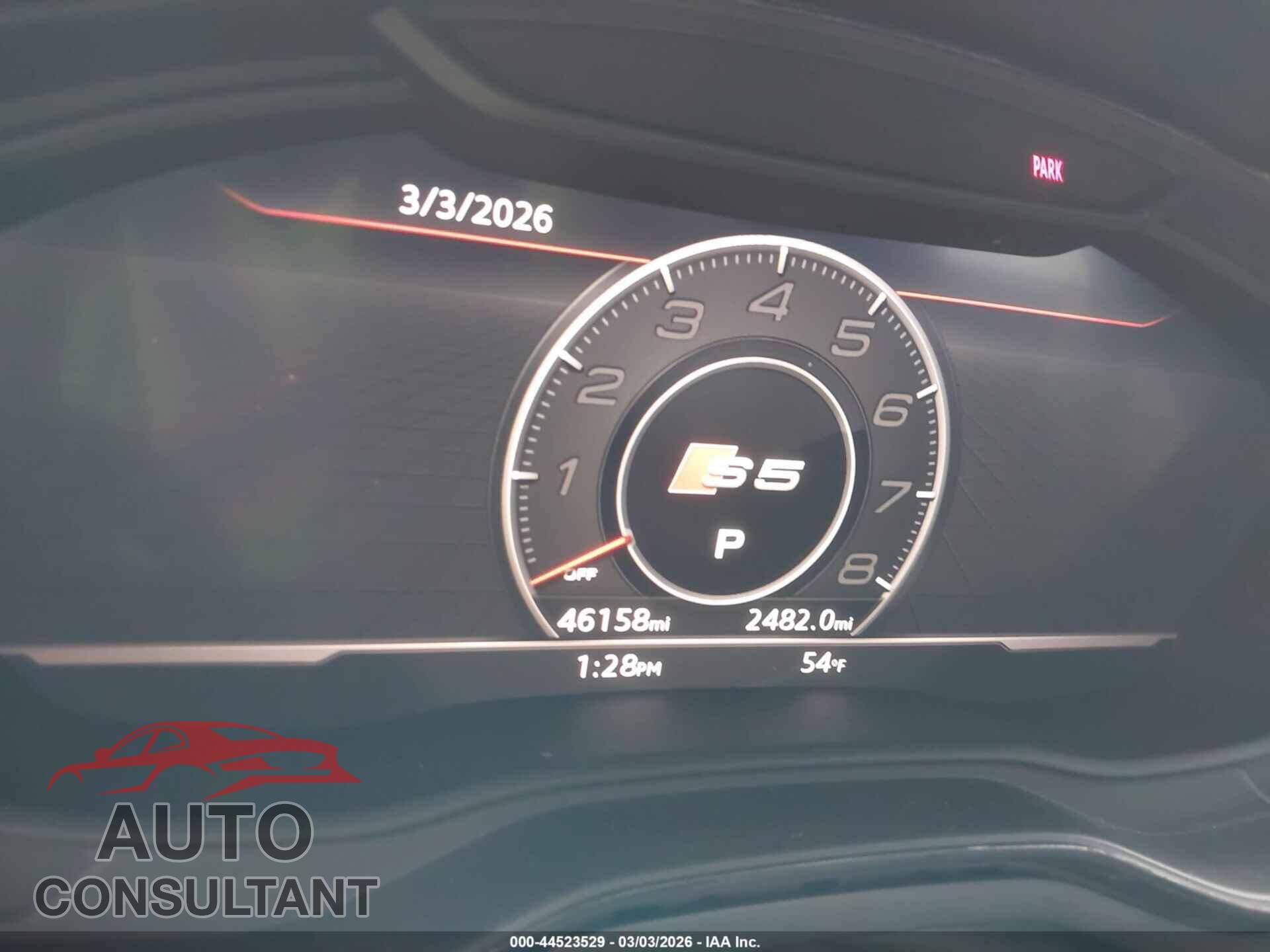 AUDI S5 2018 - WAUB4CF59JA088881