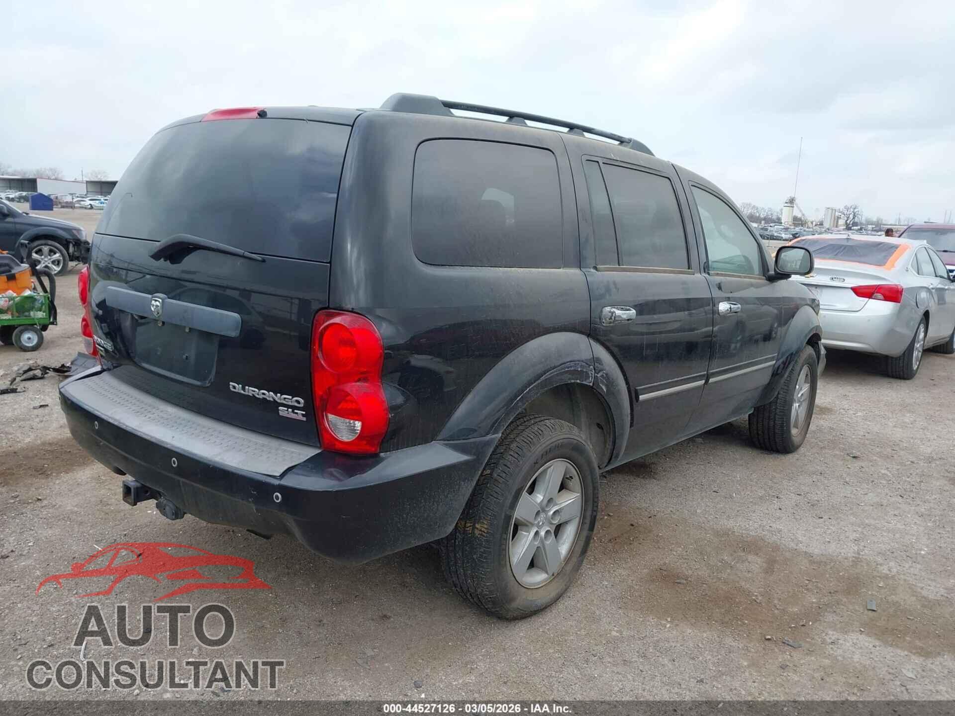 DODGE DURANGO 2009 - 1D8HD48P89F700389