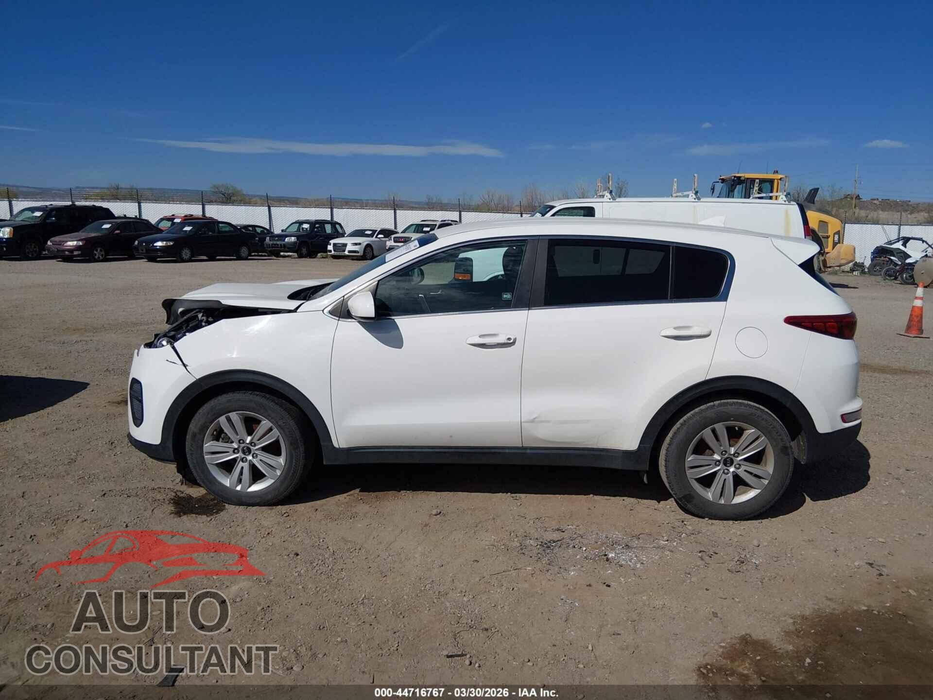 KIA SPORTAGE 2017 - KNDPM3AC2H7163796
