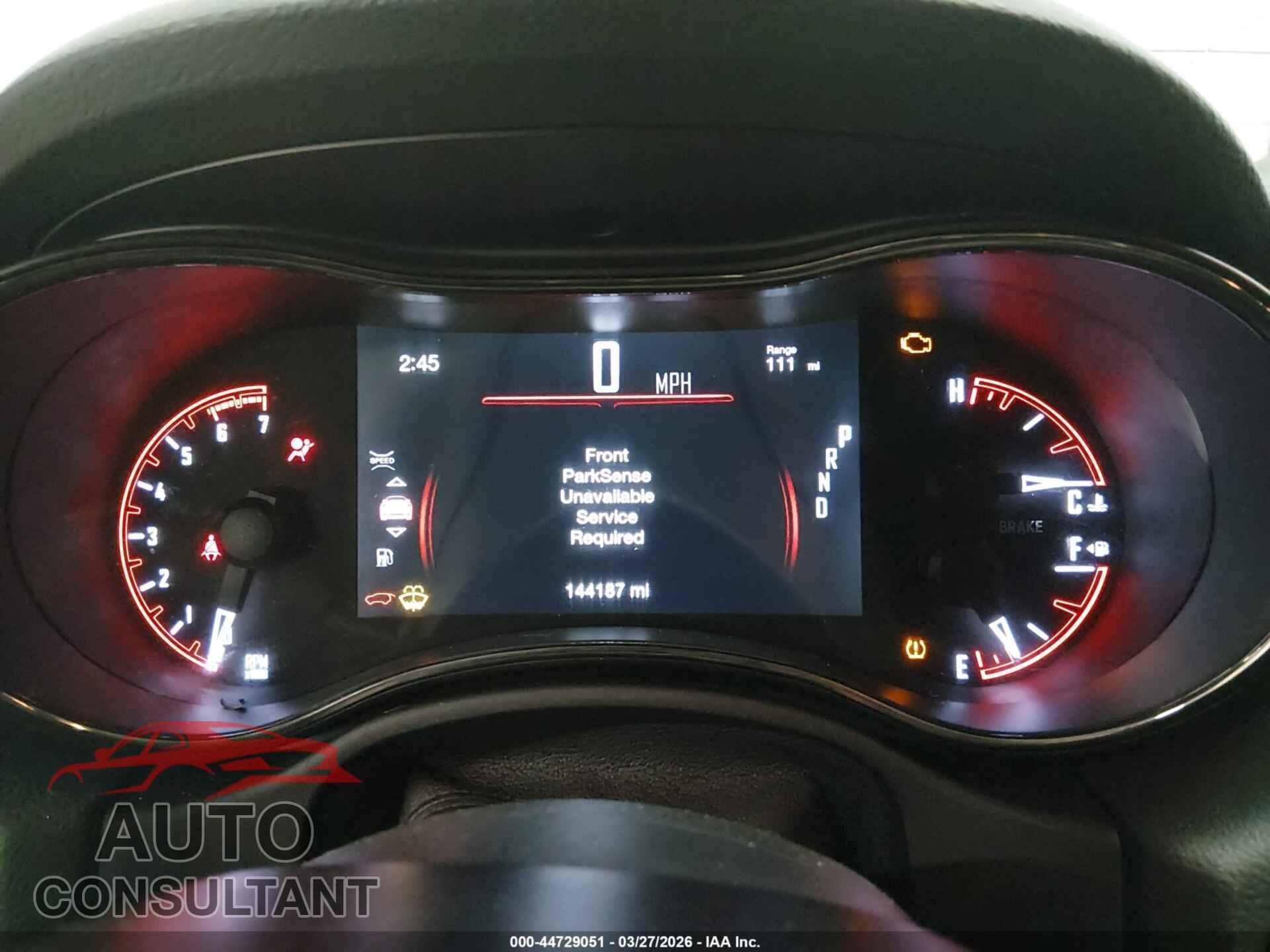 DODGE DURANGO 2018 - 1C4SDJCT6JC282654